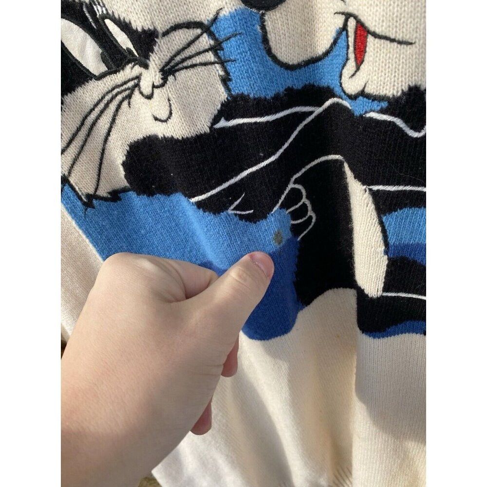 Disney × Iceberg Iceberg History Sweater Vintage 1996 Disney Mens ‘Pepe le P Size US XL / EU 56 / 4 - 7 Thumbnail