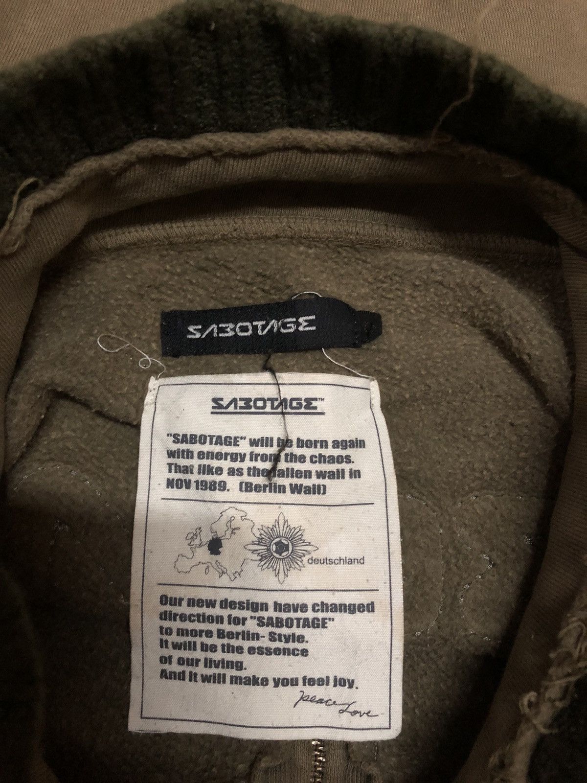 Hysteric Glamour Sabotage Bullet Shot Sashiko Stitch Sweater Size US S / EU 44-46 / 1 - 3 Thumbnail