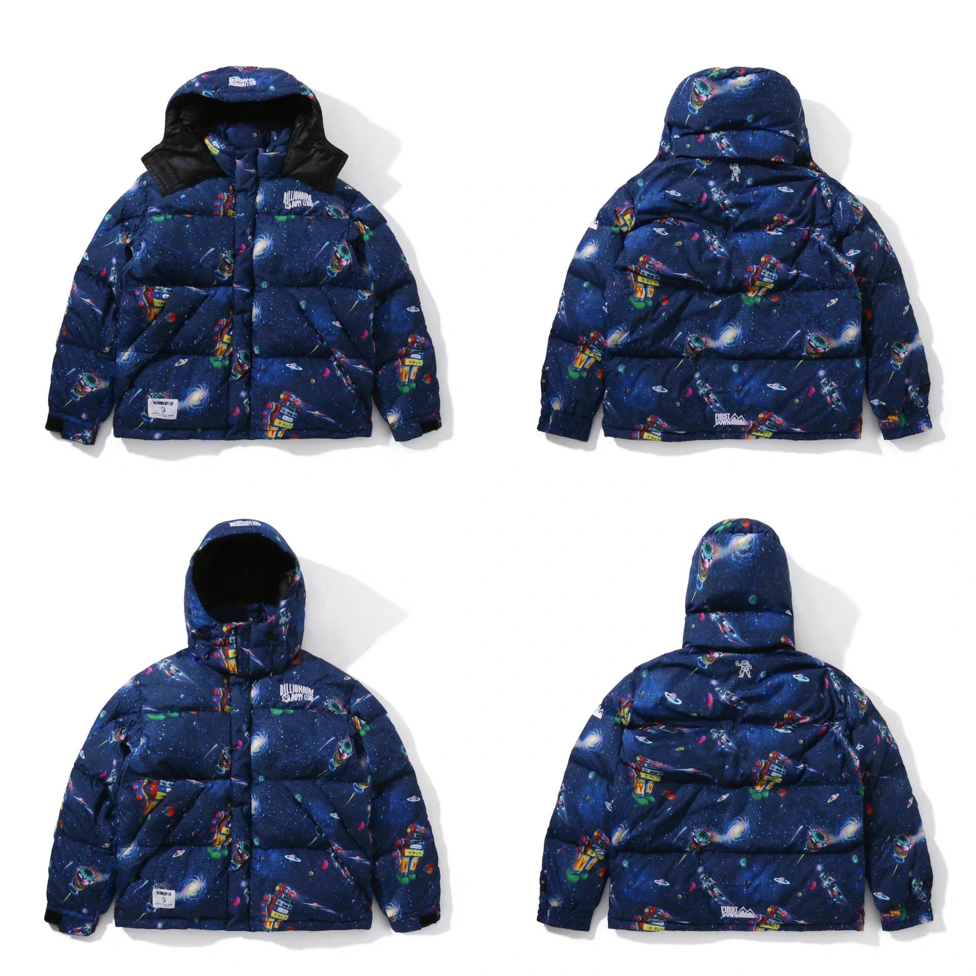 Billionaire Boys Club BBC x First Down Down Jacket Q5 Size US XL / EU 56 / 4 - 3 Thumbnail