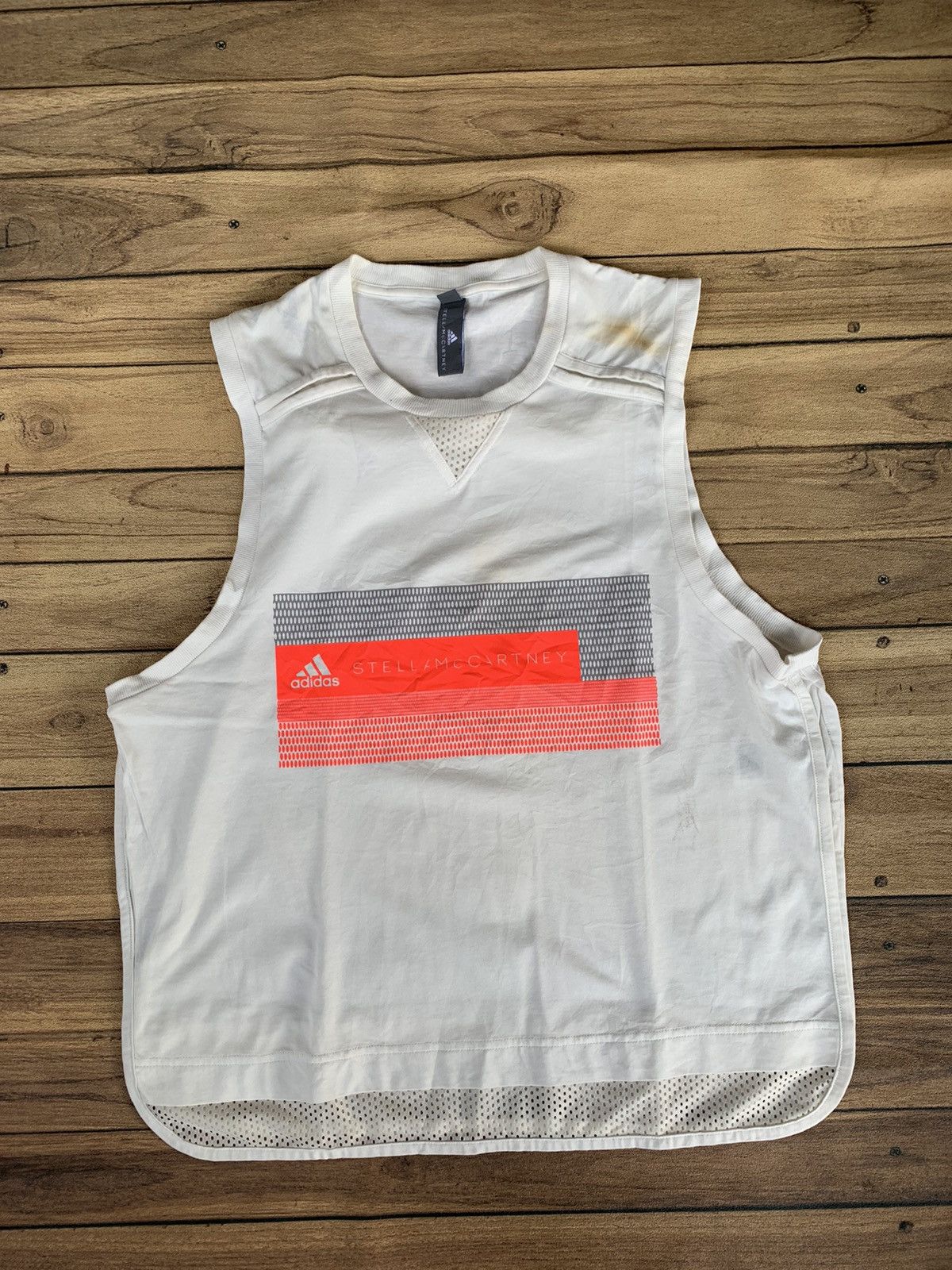 Adidas × Stella McCartney Adidas stella mc cartney tanktop zipper Size S / US 4 / IT 40 - 1 Thumbnail
