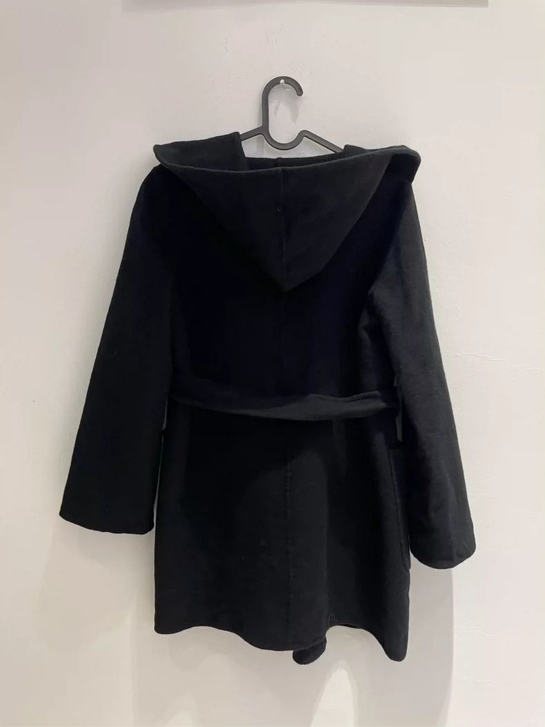 Max Mara Max Mara Autumn/Winter Classic Black Double Face Cashmere Size M / US 6-8 / IT 42-44 - 2 Thumbnail