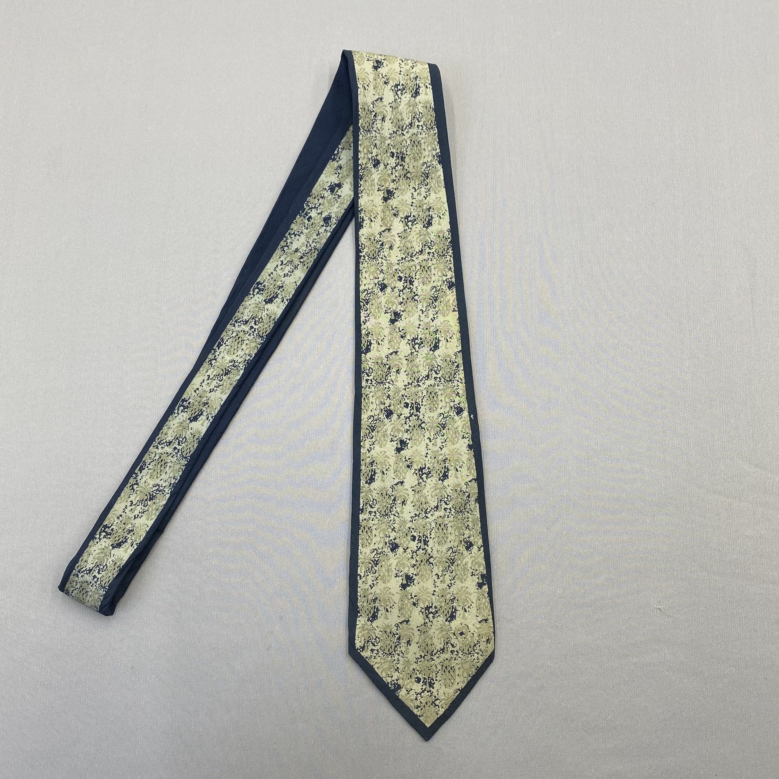 Mila Schon Vintage Mila Schon SILK Necktie Cravate Pure Silk Neck Tie Size ONE SIZE - 4 Thumbnail