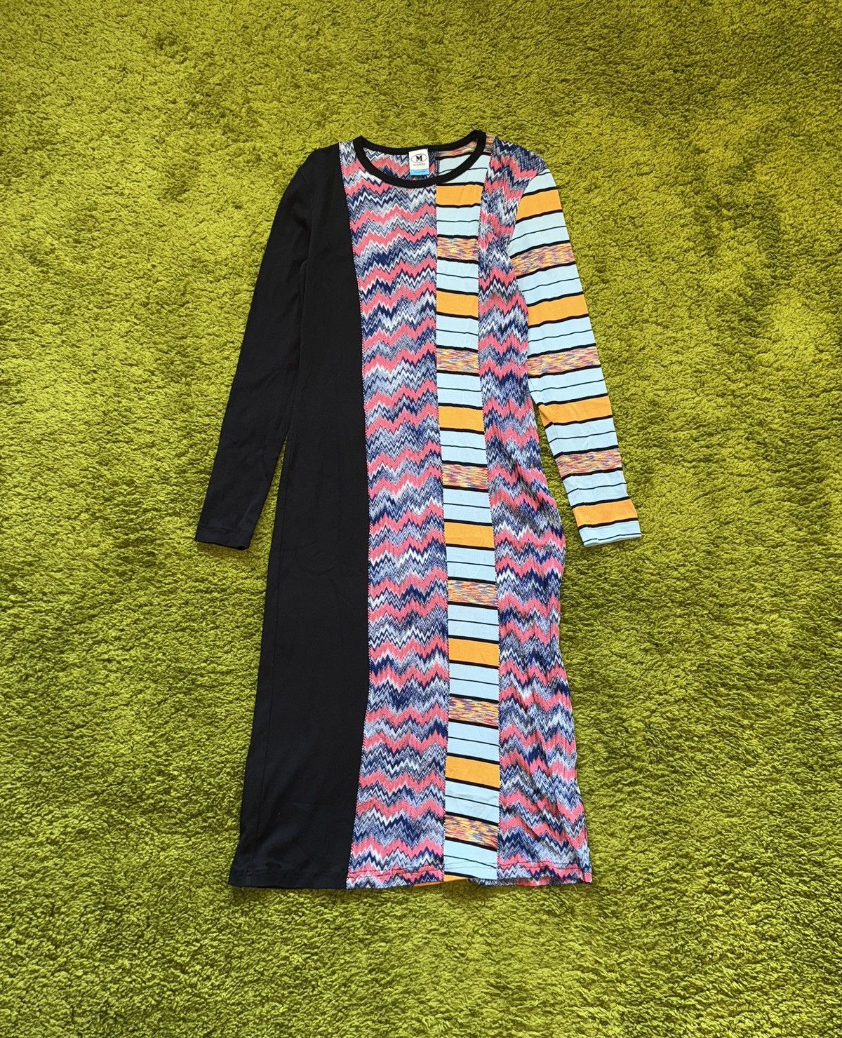 Designer × Missoni Missoni assymetric coloured maxi dress Size M / US 6-8 / IT 42-44 - 1 Thumbnail