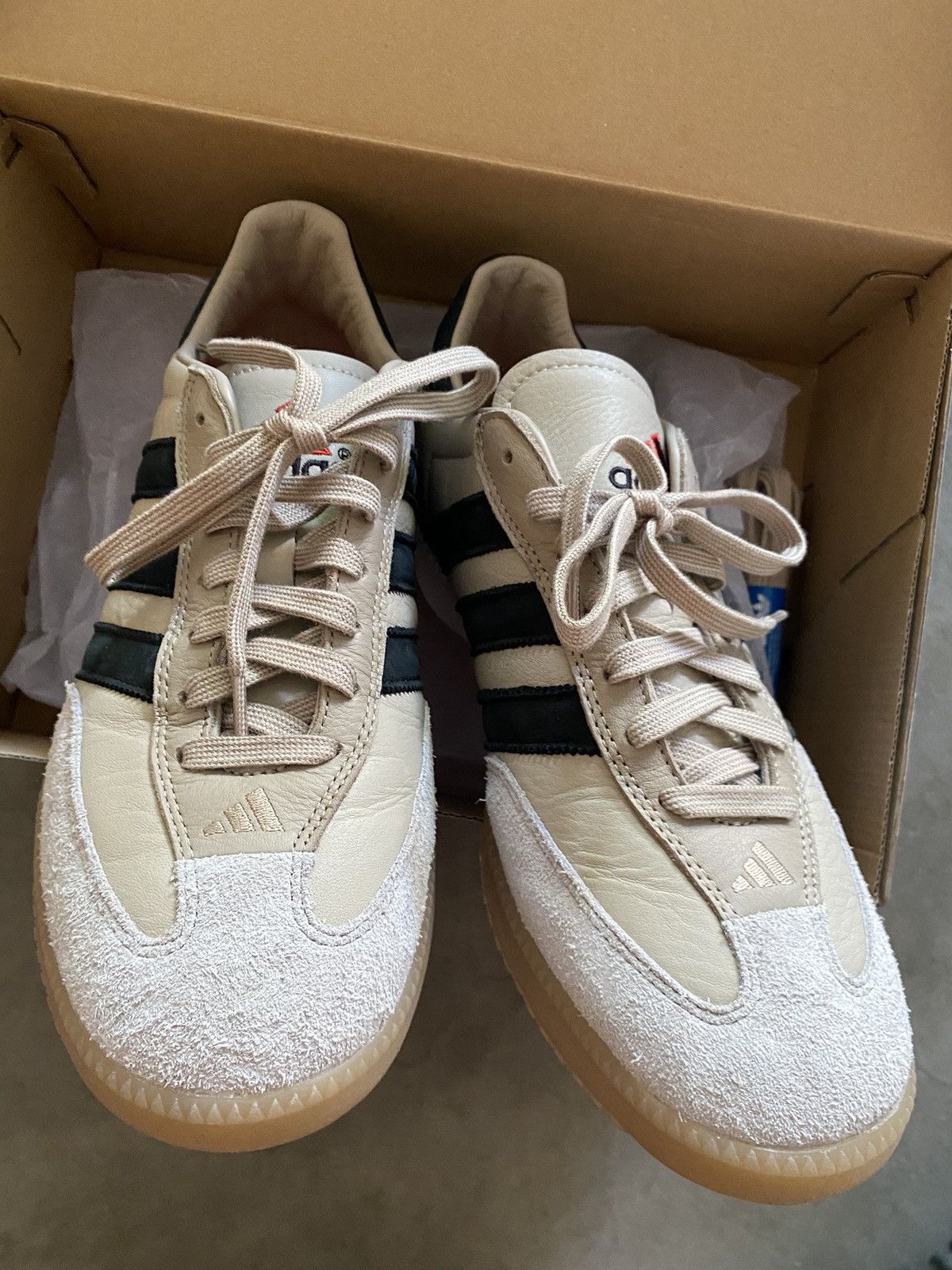 Adsum Adsum Adidas Samba Millennium Natural 12.5 Size US 12.5 / EU 45-46 - 5 Thumbnail