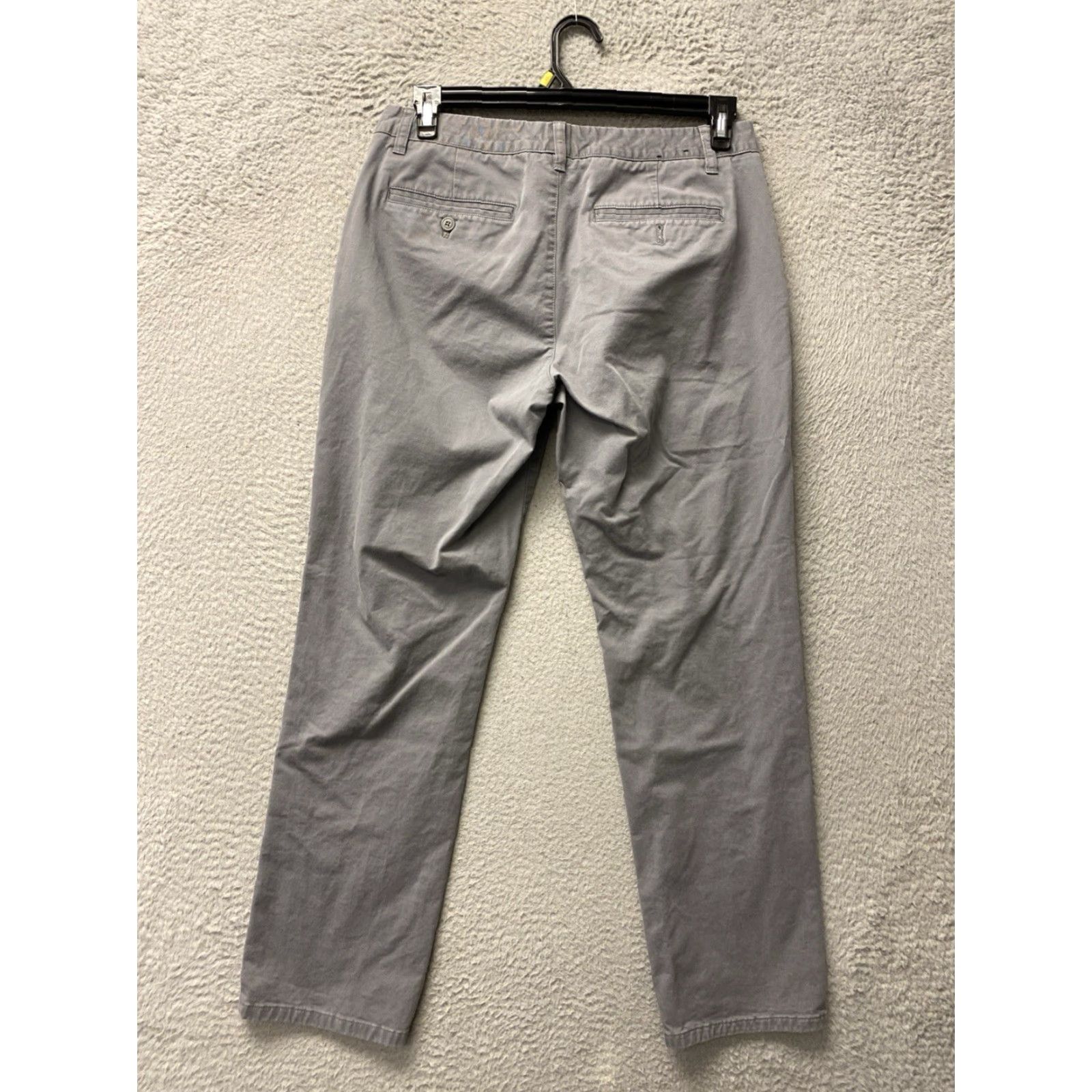 Bonobos Bonobos Chino Pants Mens 32x30 Gray Stretch Slim Fit Slash Pockets Size US 32 / EU 48 - 7 Thumbnail