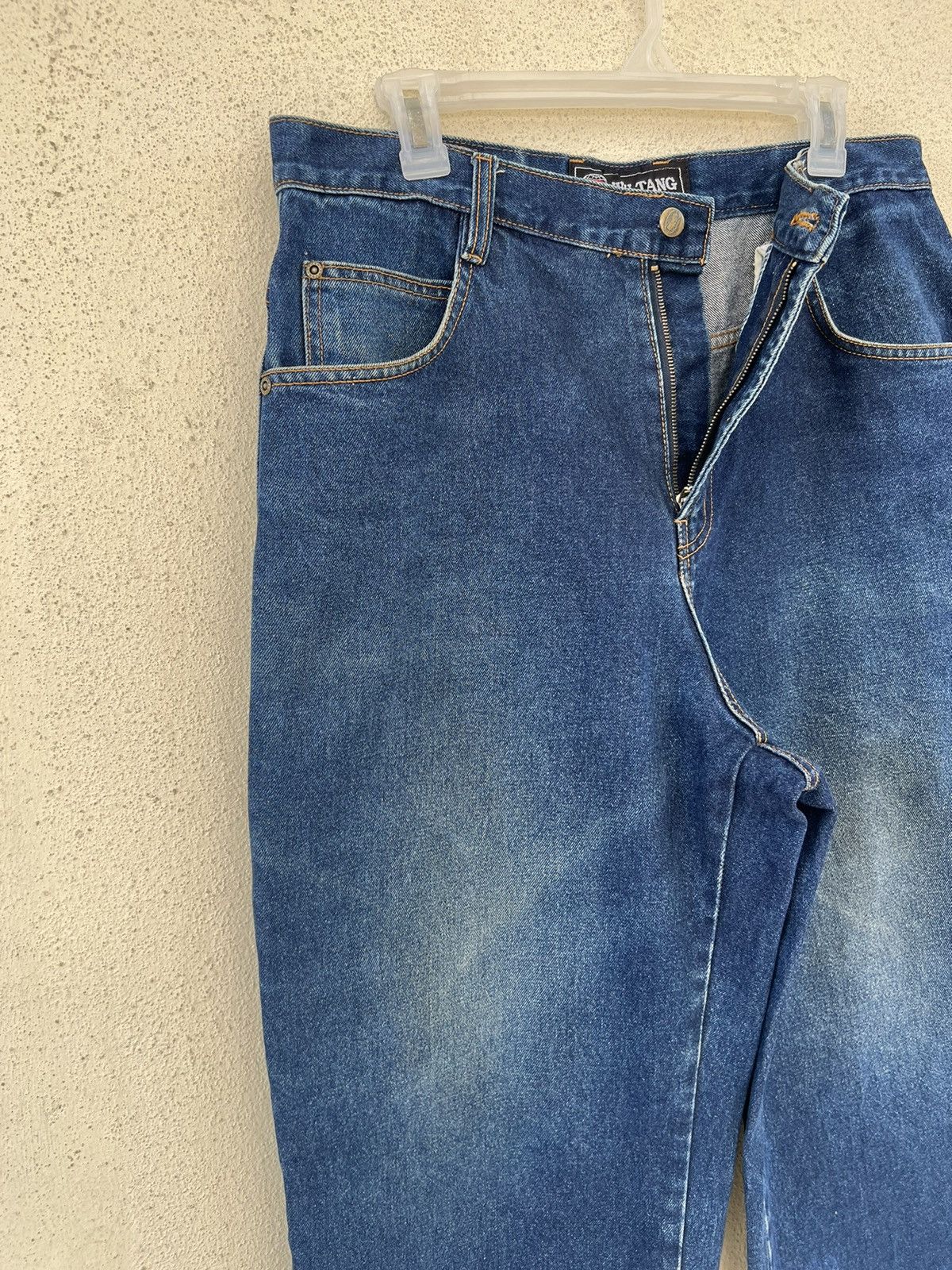Vintage × Wu-Tang Clan Vintage 90s Wu Tang Mud Denim Baggy Jeans Hip Hop Size US 33 - 8 Thumbnail
