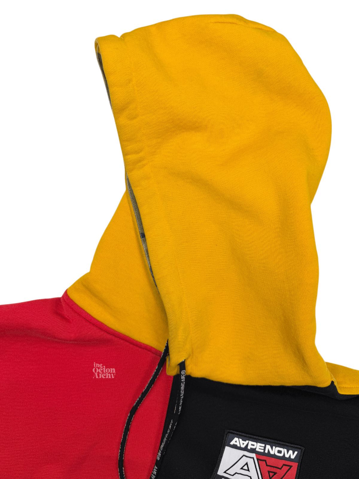Aape Aape x Bape Colorblock Hoodie Multicolor AAPSWM3464XXB Size US L / EU 52-54 / 3 - 5 Thumbnail