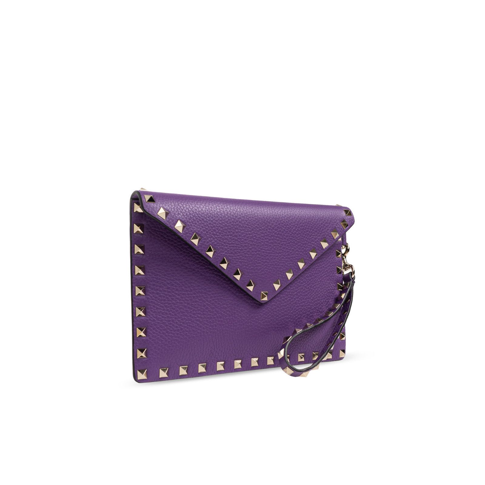 Valentino VALENTINO GARAVANI Rockstud Mini Purple Shopping Bag New & A Size ONE SIZE - 3 Thumbnail
