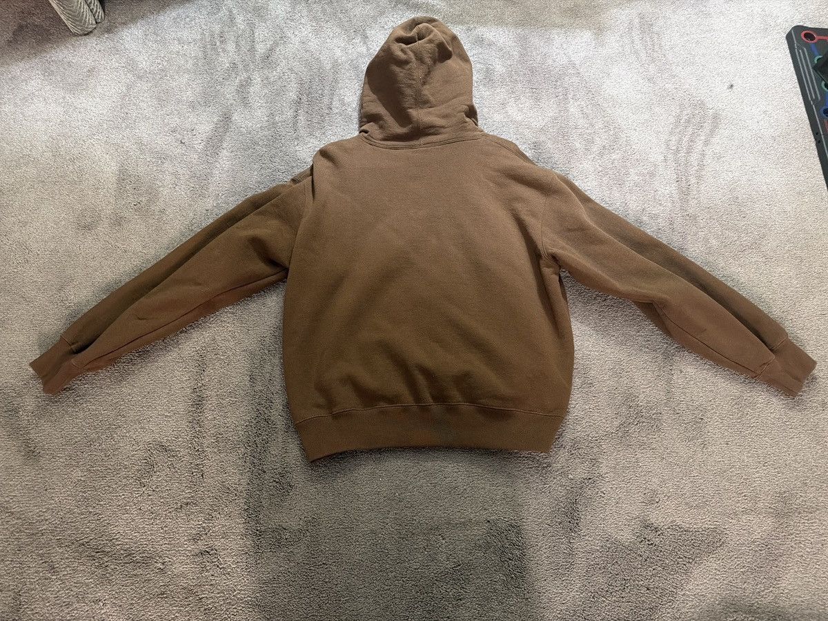 Supreme Brown Supreme Hoodie Size US S / EU 44-46 / 1 - 2 Thumbnail