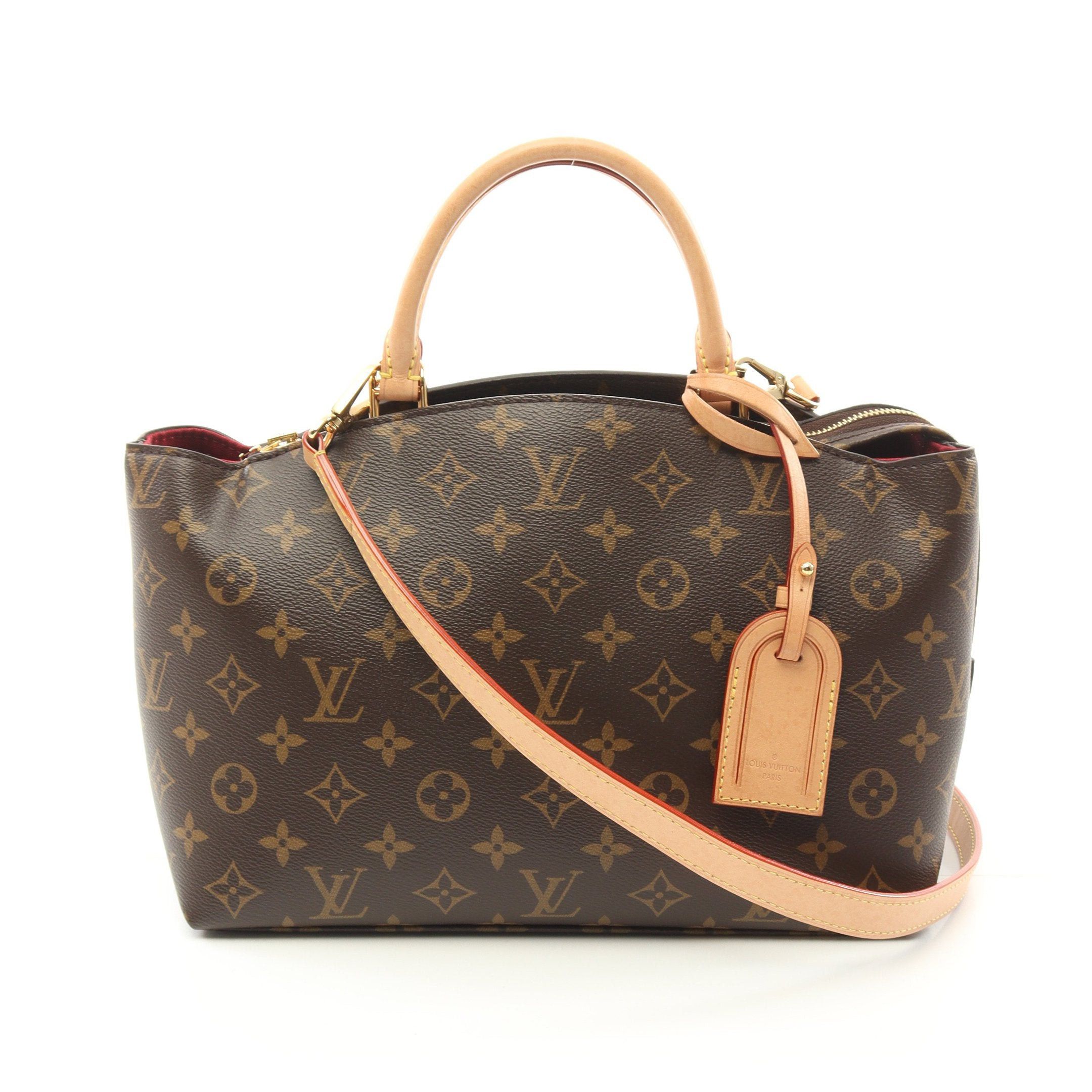 Louis Vuitton Louis Vuitton Petit Pare Pm Monogram Handbag Leather Brown Size ONE SIZE - 1 Thumbnail