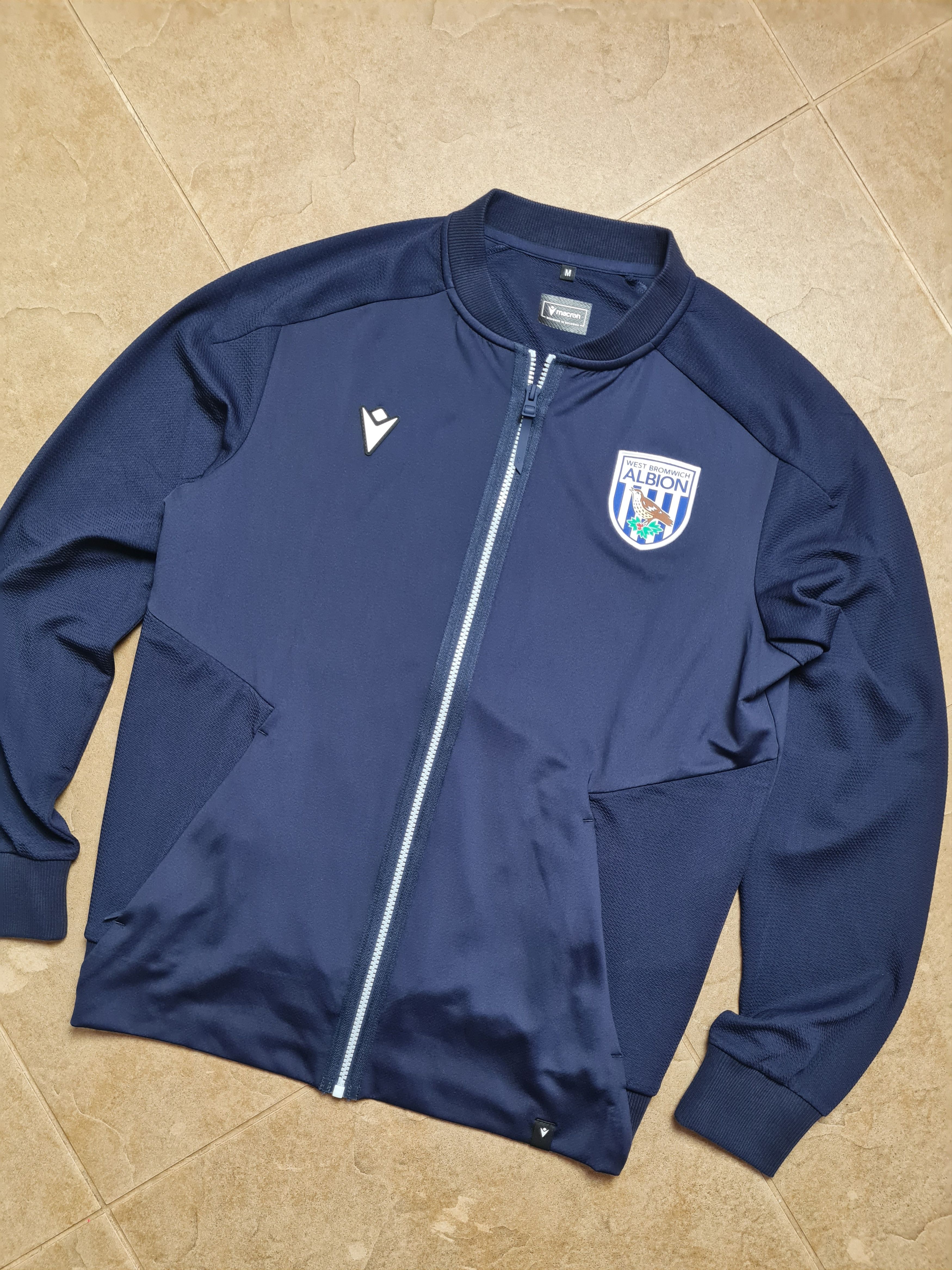 Macron Official West Brom WBA Macron Player Training Top Jacket Size US M / EU 48-50 / 2 - 1 Thumbnail