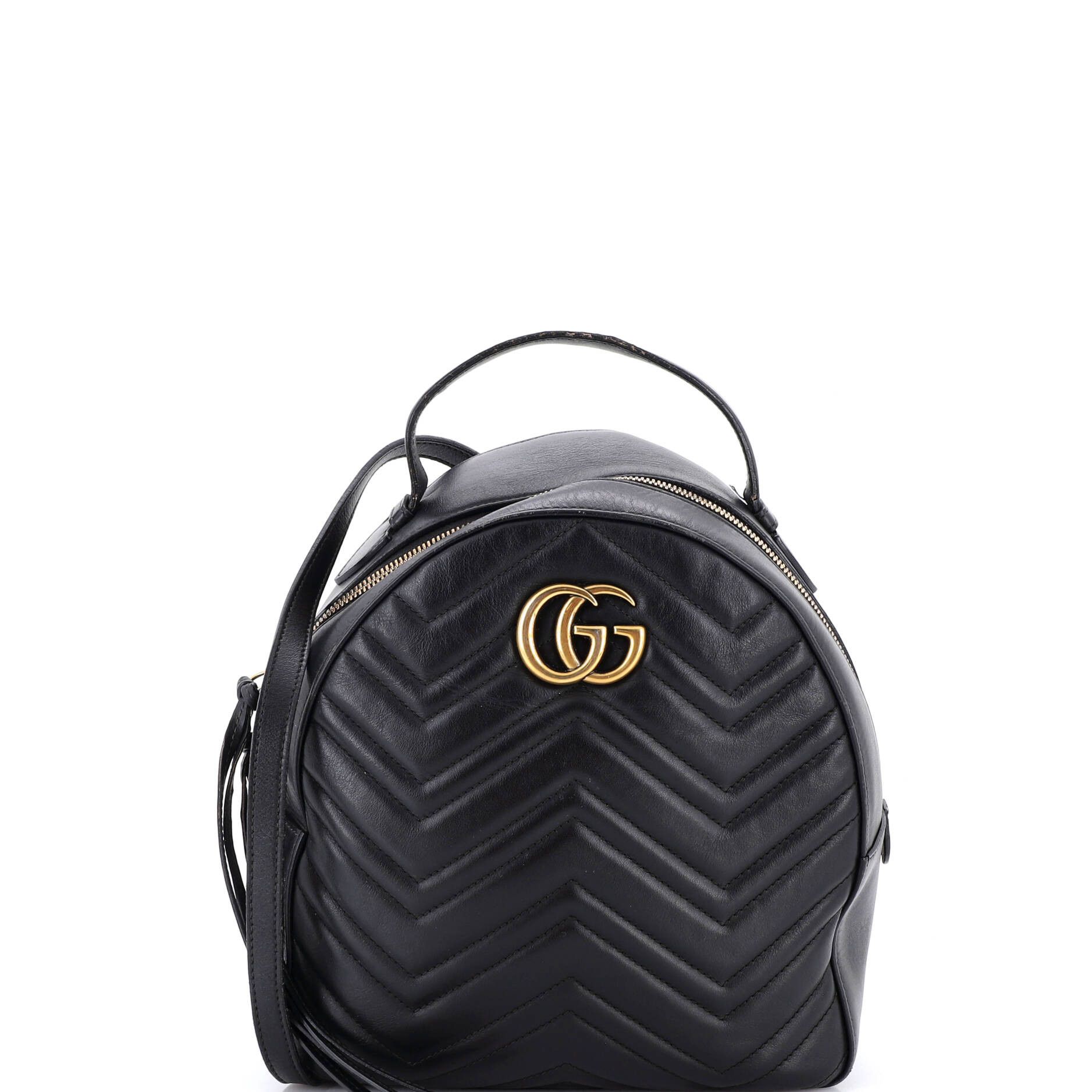 Gucci GG Marmont Backpack Size ONE SIZE - 1 Thumbnail