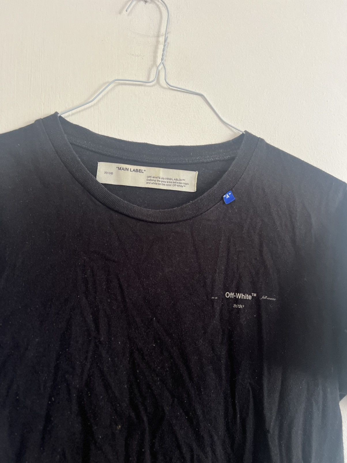 Off-White Off white Backbone Arrow Logo TEE Size US S / EU 44-46 / 1 - 5 Thumbnail