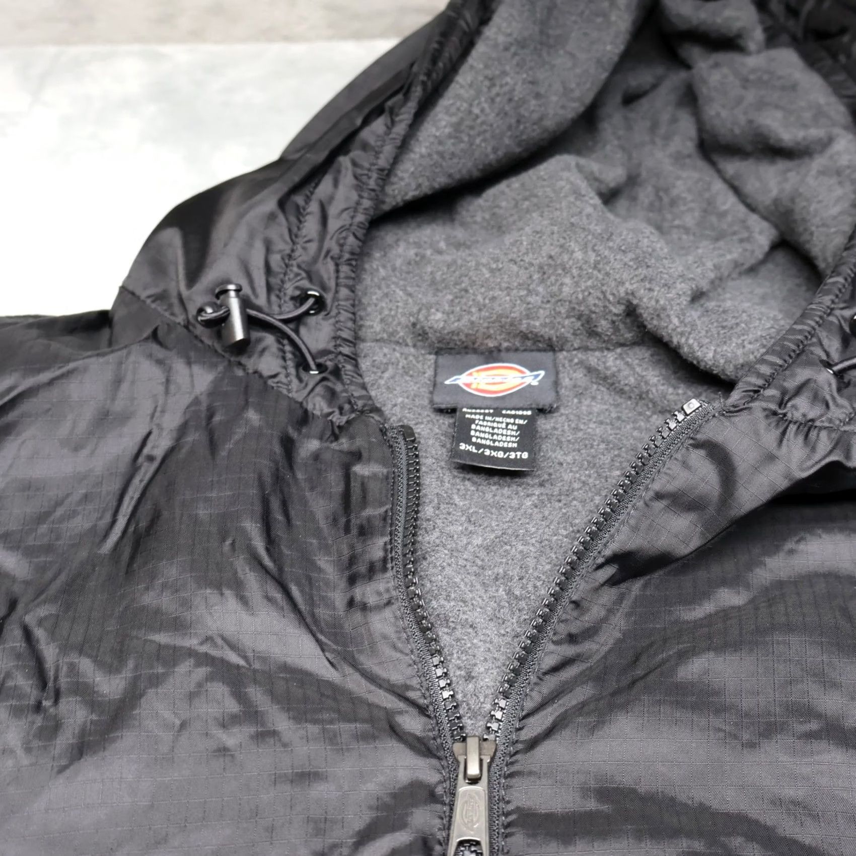 Dickies Dickies Jacket Black Fleece Lined Full Zip Hooded Ripstop Workwear Mens 3XL Size US XXL / EU 58 / 5 - 5 Thumbnail