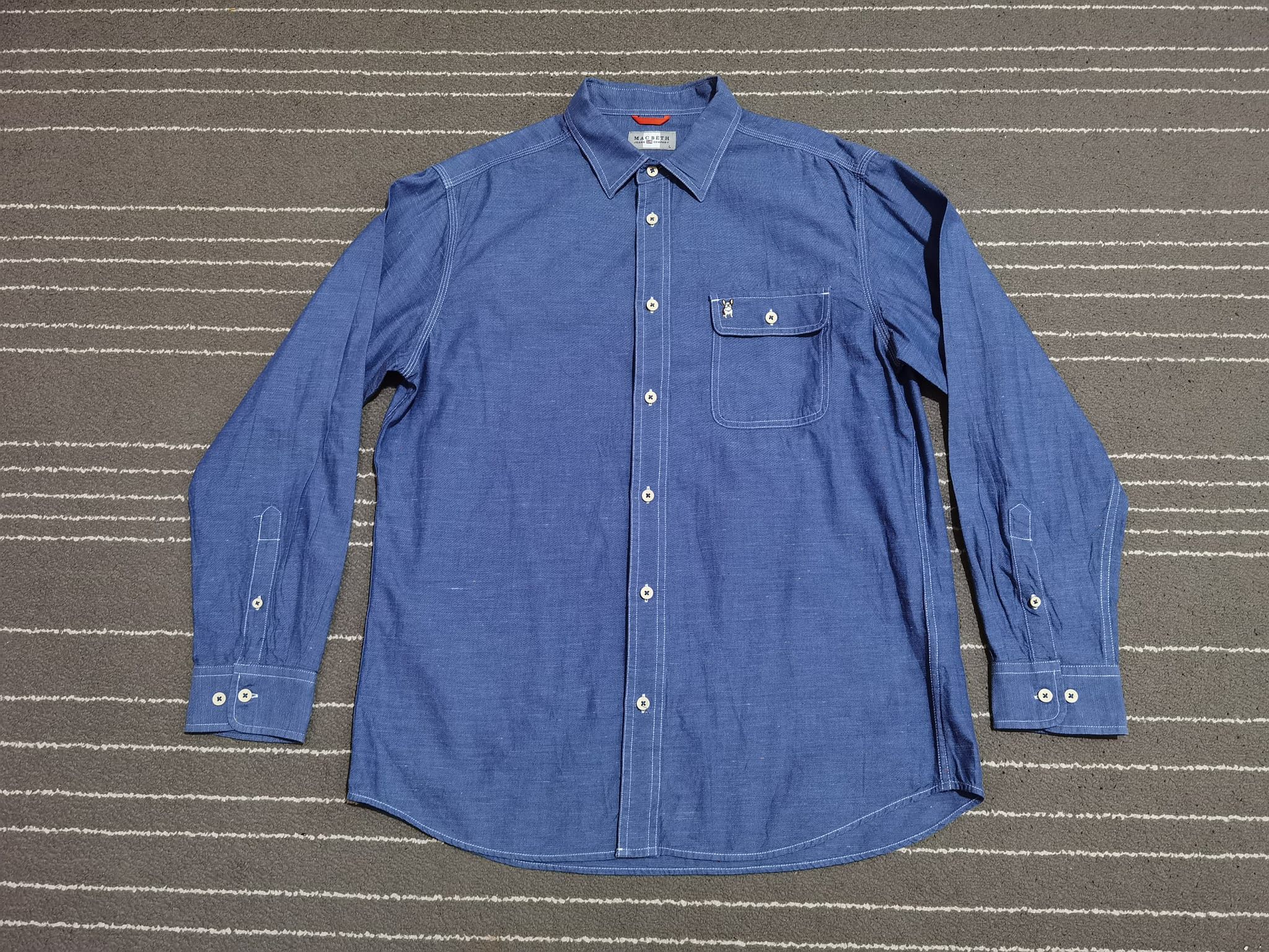 Macbeth MACBETH JEANS COMPANY buttons up M 2173 Size US M / EU 48-50 / 2 - 1 Thumbnail