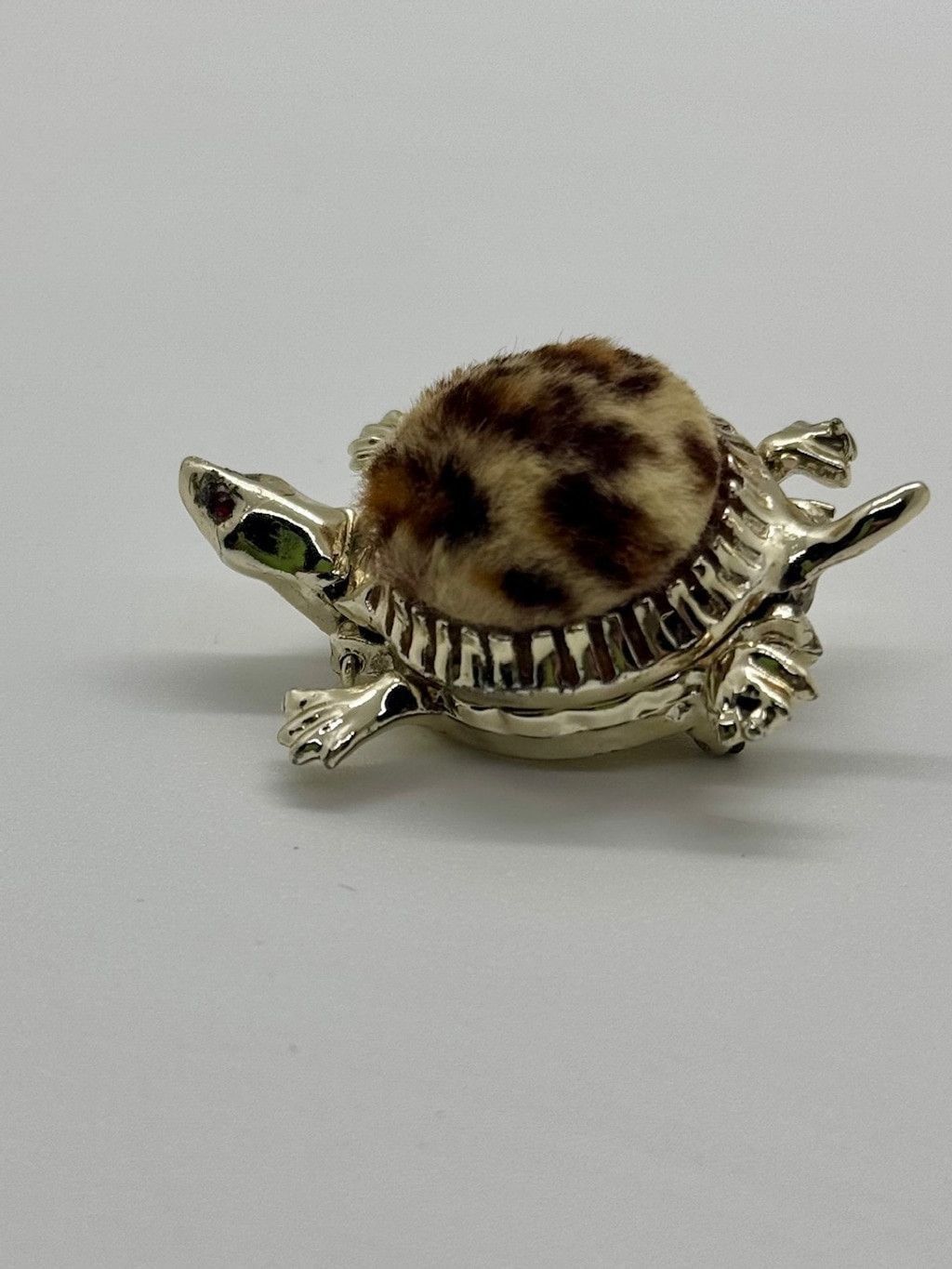 Other Vintage Turtle Trinket Box Brooch 1960's Hinged Opening Size ONE SIZE - 2 Thumbnail