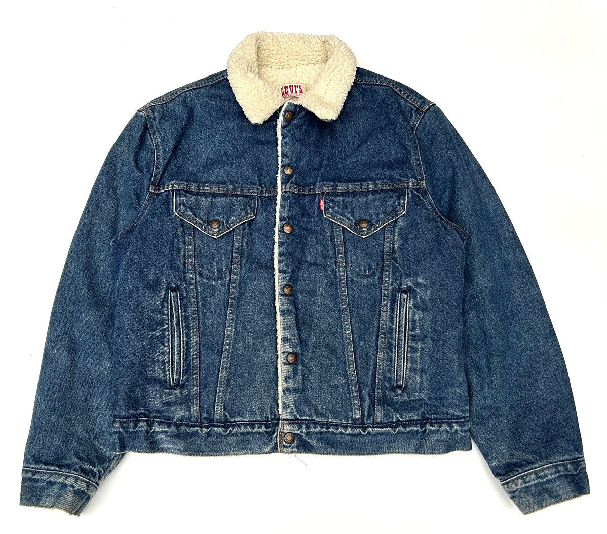 1984 LEVI's SHERPA TRUCKER denim jacket on sale