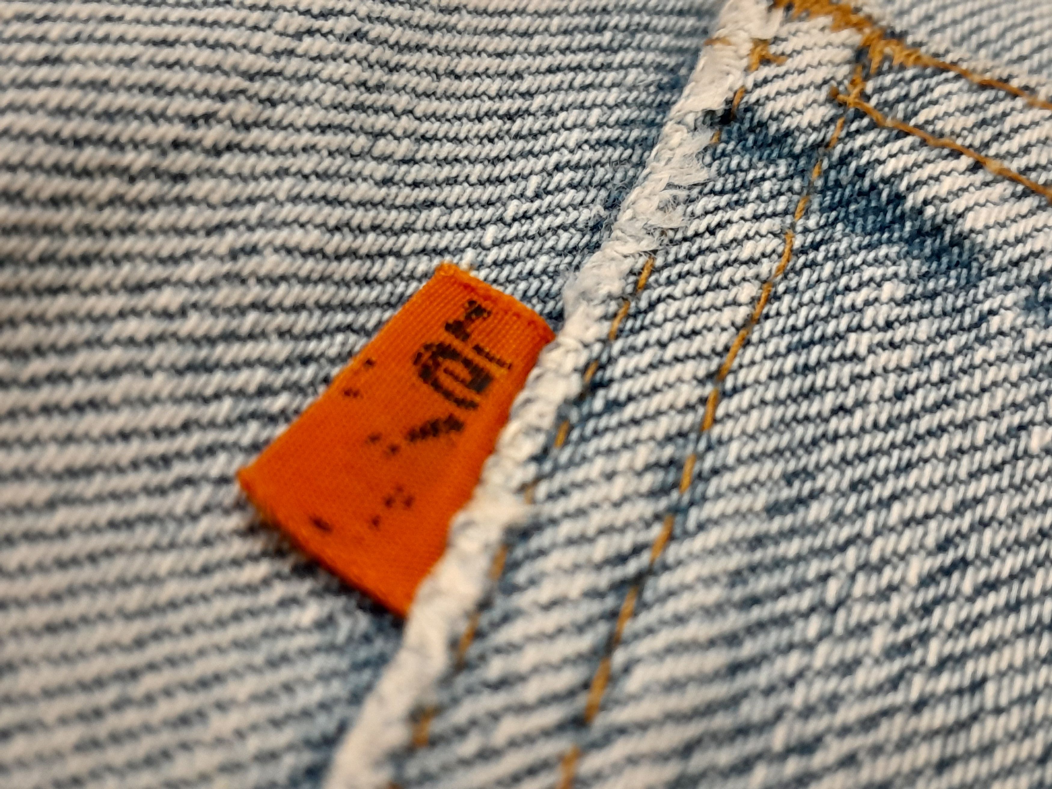 Levi's Levis 646 Bell Bottom Flare Bootcut TALON Orange Tab Jeans Size US 30 / EU 46 - 20 Thumbnail