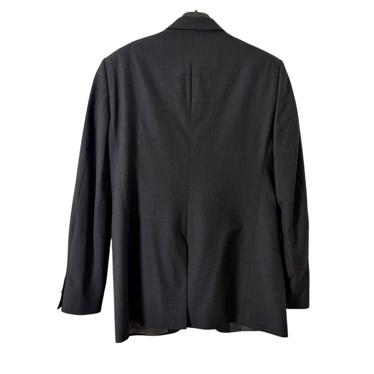 Burberry Burberry Men's Wool Charcoal Gray Full Suit Size 50R - 2 Thumbnail