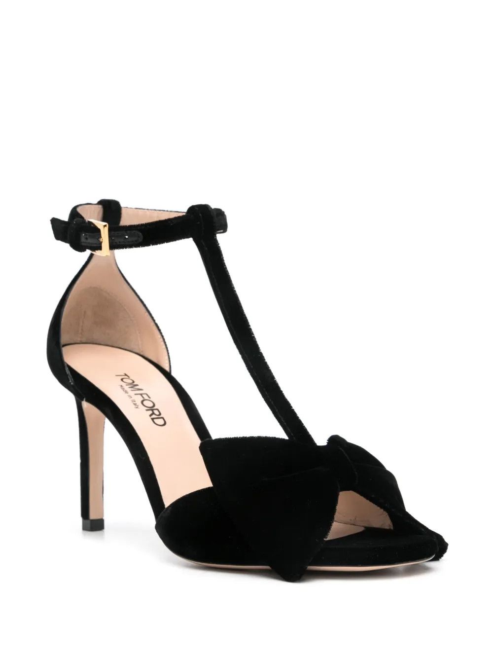 Tom Ford o1y0126 Ankle Strap Sandals in Black Size US 7 / IT 37 - 2 Thumbnail