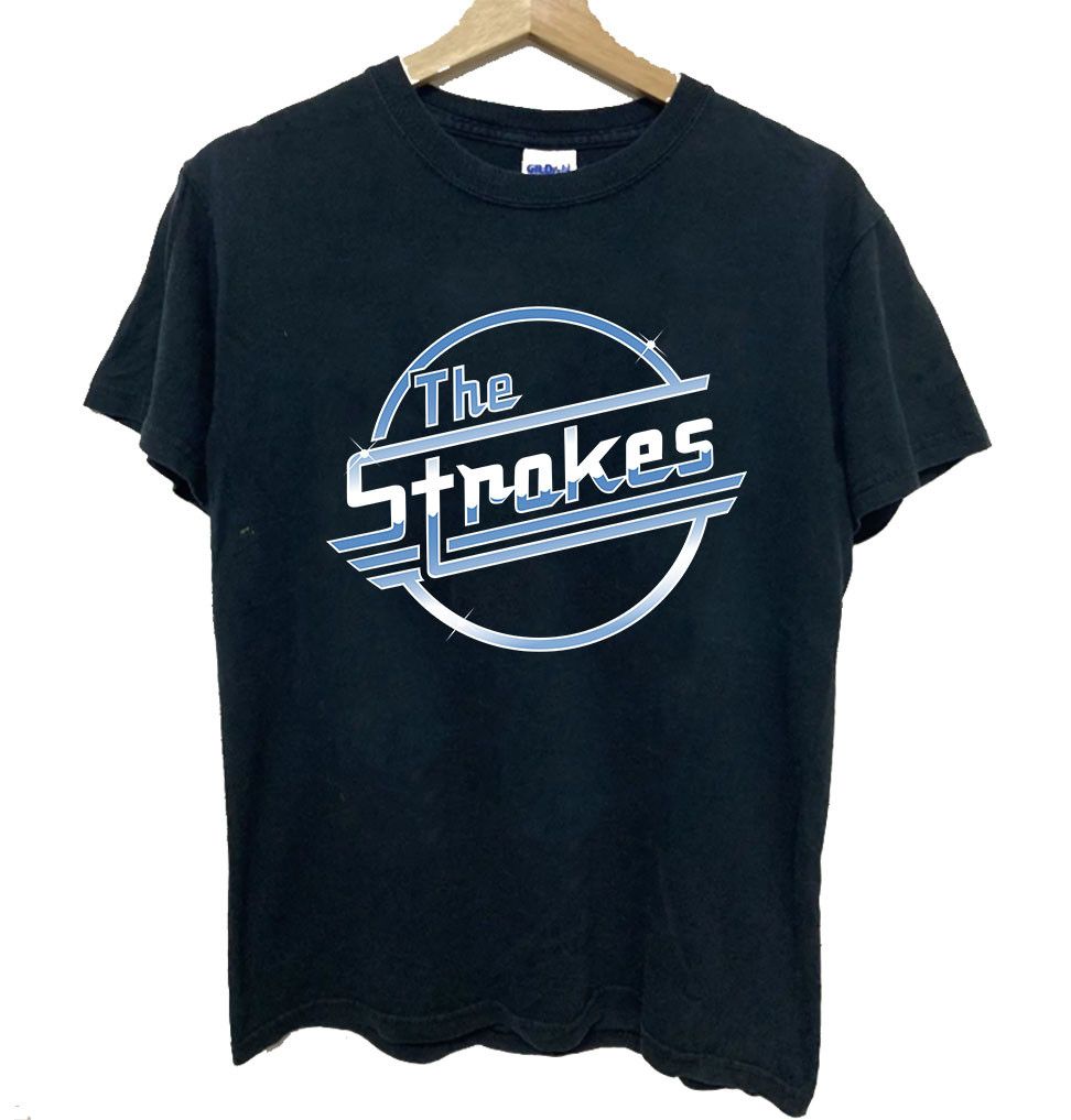 Band Tees The Strokes T-shirt Rock Band Retro Tee Size US L / EU 52-54 / 3 - 2 Thumbnail