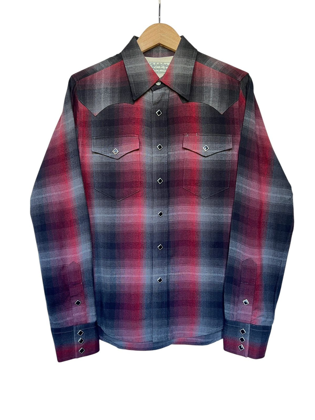 Japanese Brand × Wacko Maria Wacko Maria AW10 Rayon Western Shirt Size US S / EU 44-46 / 1 - 1 Thumbnail