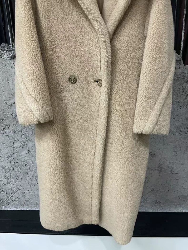 Max Mara Max Mara Gold Button Teddy Coat Size S / US 4 / IT 40 - 4 Thumbnail
