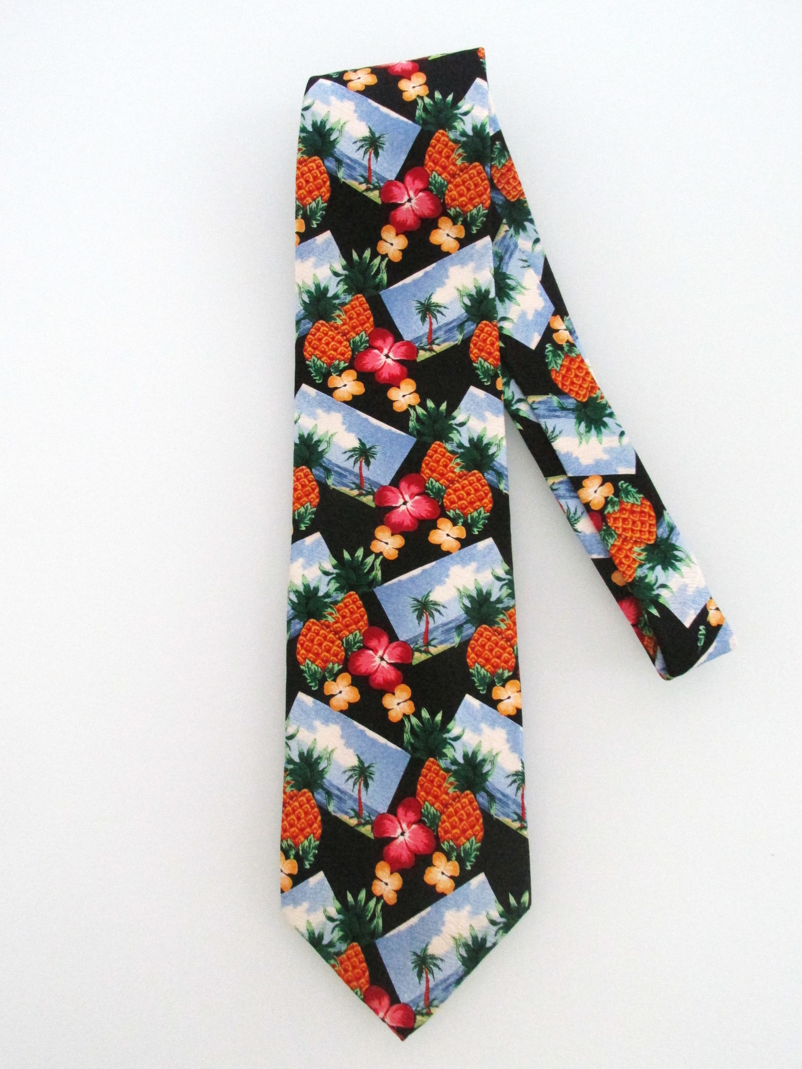 Other G.J. Cahanahana (NWOT) Hawaiian Men's Cotton Ties Size ONE SIZE - 1 Thumbnail