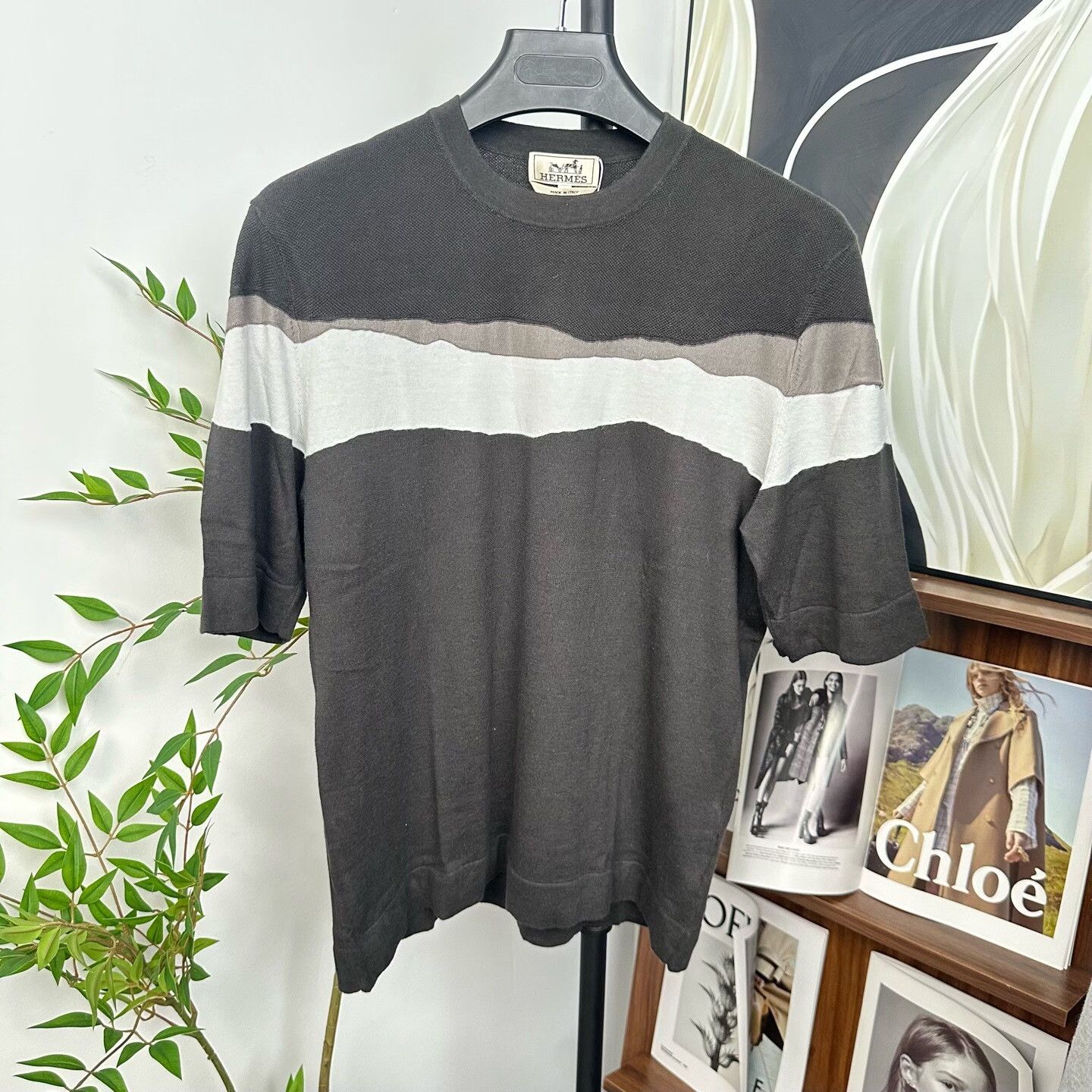 Hermes Hermes Retro Sweater m Men Size US M / EU 48-50 / 2 - 1 Thumbnail