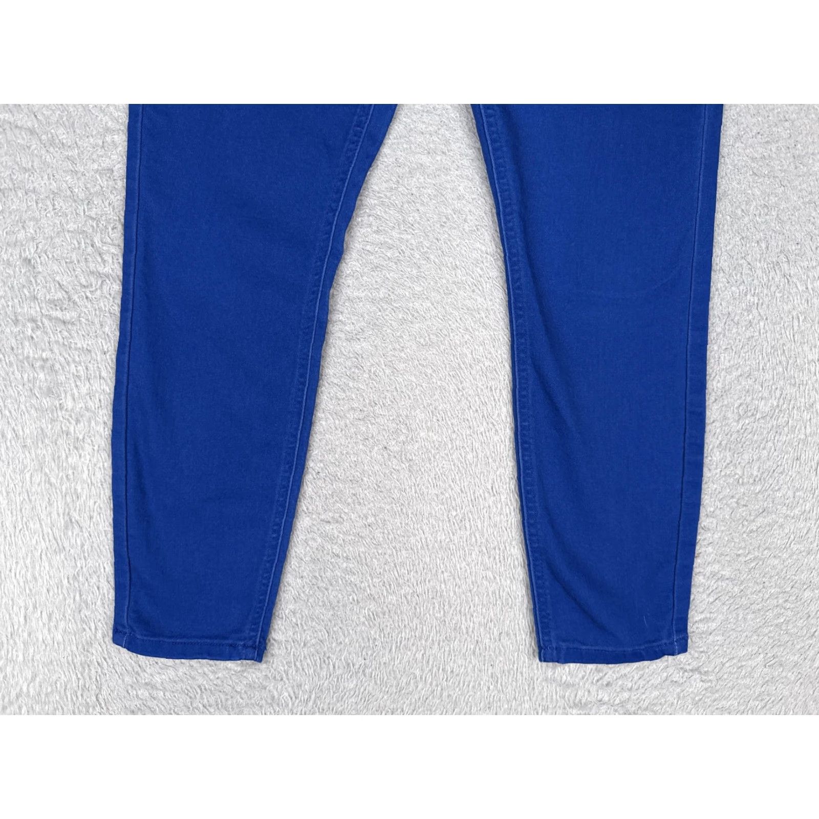 Denime Blue Spice Jeans Womens Juniors 3 Blue Skinny Mid Rise Stretch Denim Medium Wash Size 26" / US 2 / IT 38 - 2 Thumbnail