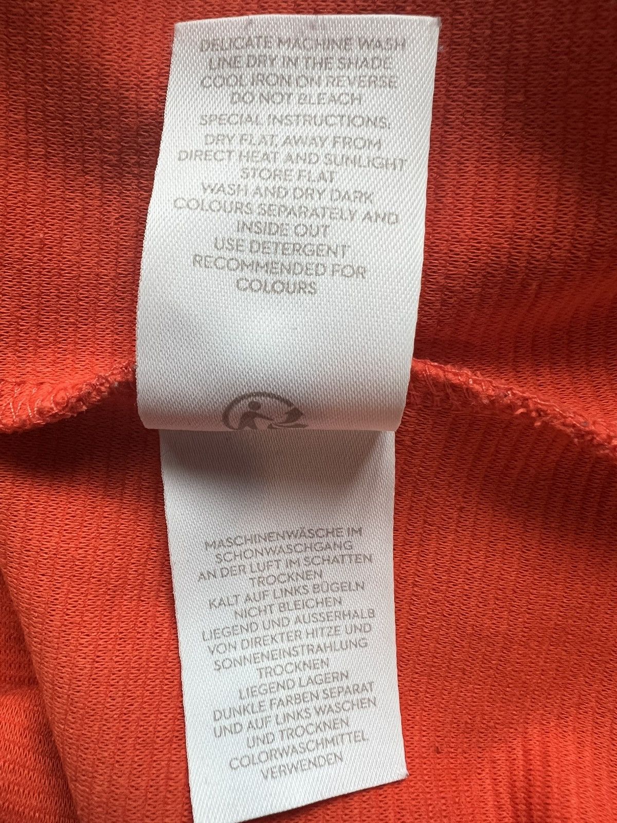 Boden Boden Orange Jasmine Ottoman Ribbed V-Neck Dress Pockets 6R Size M / US 6-8 / IT 42-44 - 5 Thumbnail