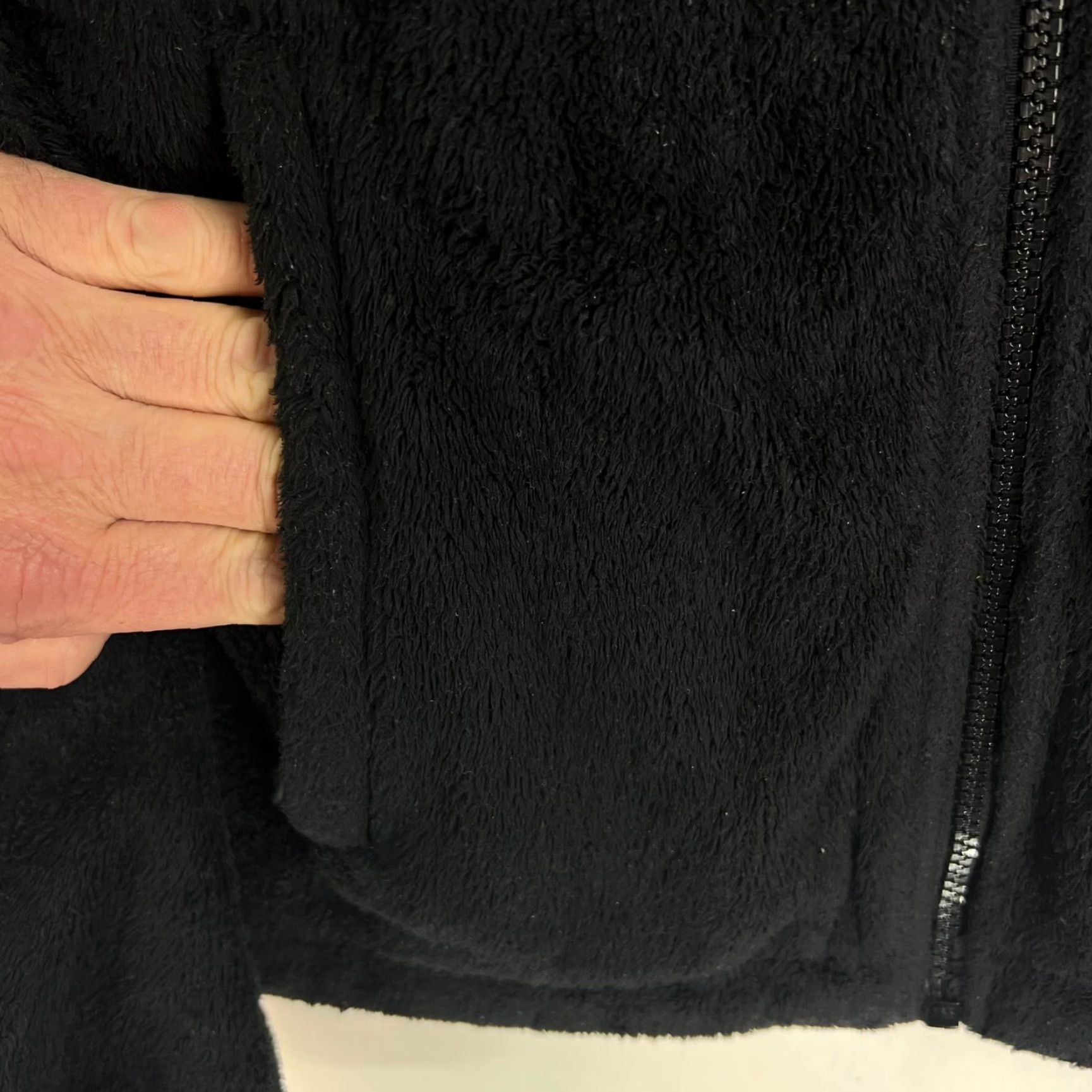 The North Face VINTAGE The North Face Womens Full Zip Front Pockets Long Sleeve Hoodie M Black Size M / US 6-8 / IT 42-44 - 4 Thumbnail
