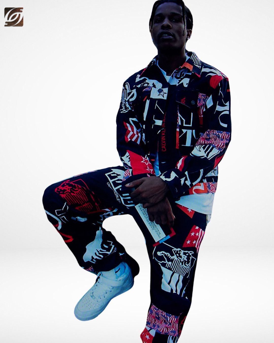 Raf Simons for Calvin Klein SS18 Capsule Buffalo Print Cowboy Boots Size US 11 / EU 44 - 2 Thumbnail
