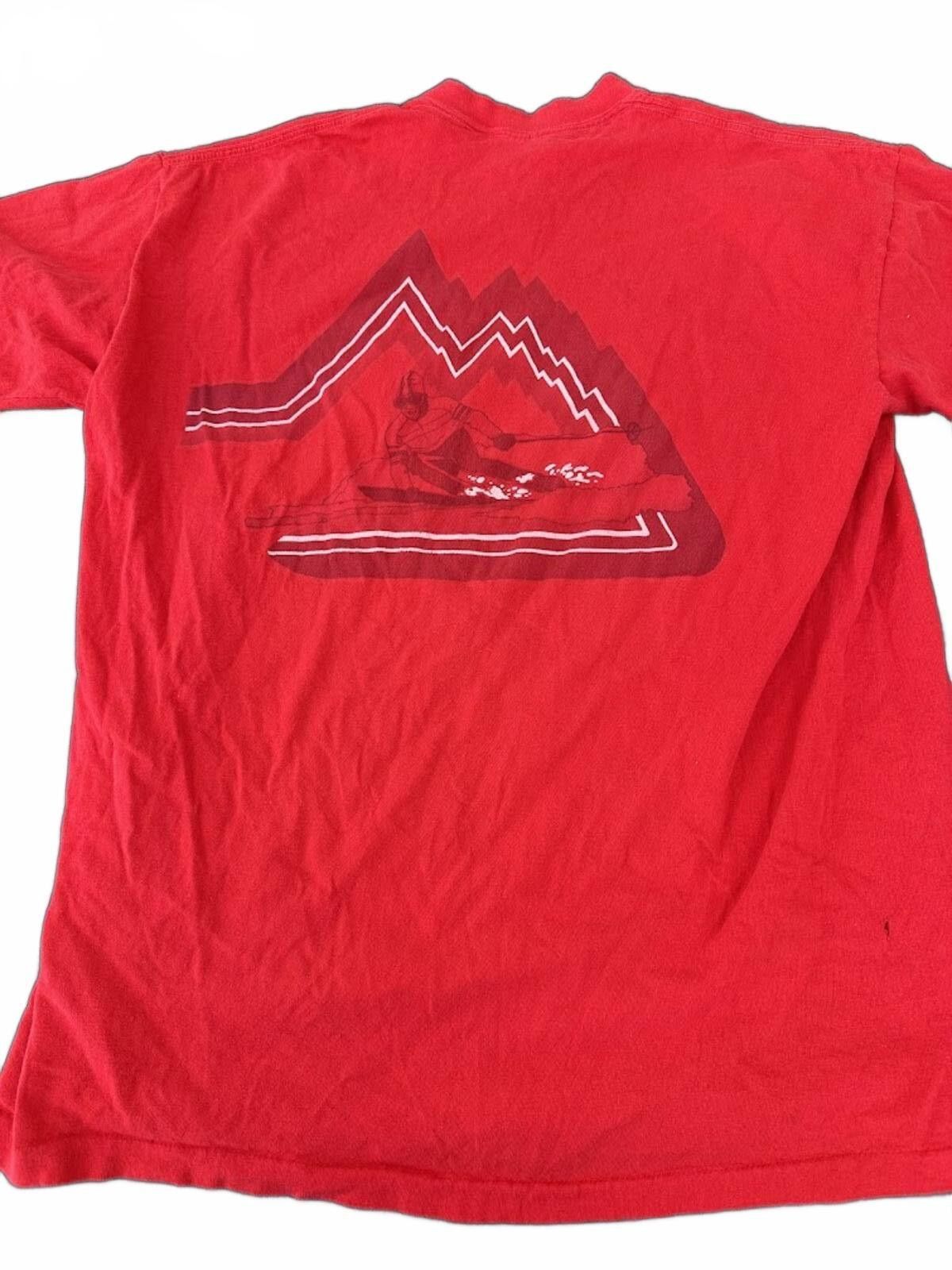 Britt Bolton Vintage Belton Red Graphic Tee Single Stitch USA Size US XL / EU 56 / 4 - 1 Thumbnail
