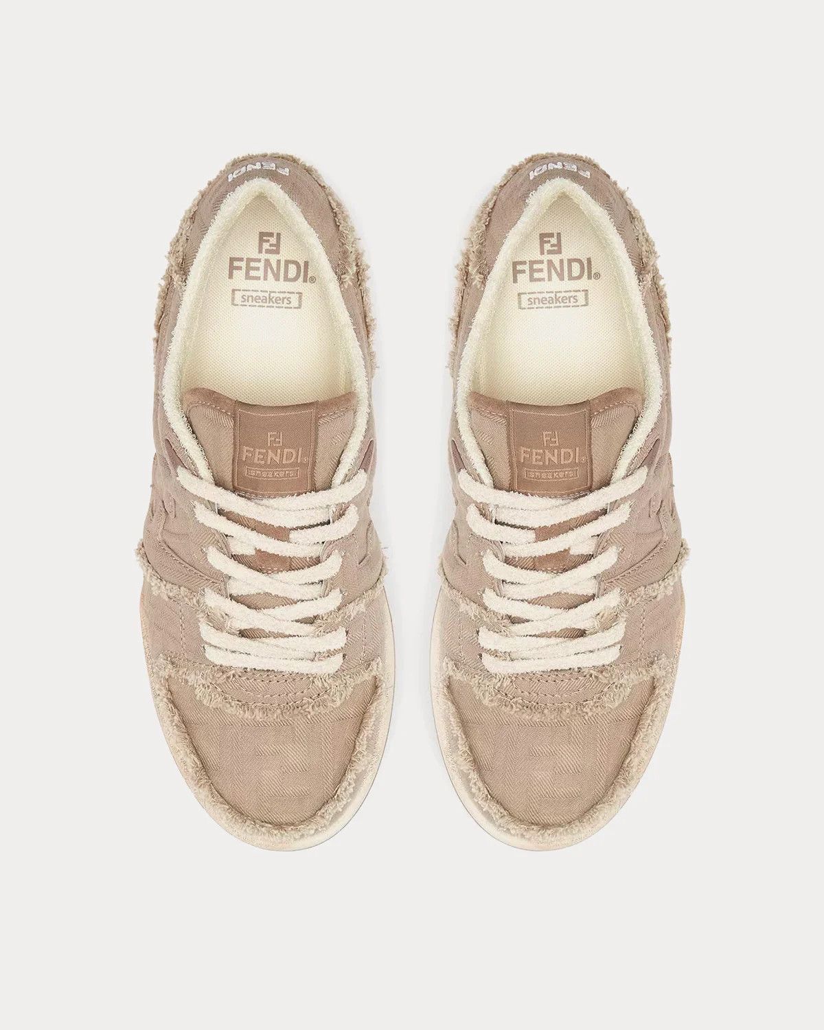 Fendi o1loc1c0824 Sneakers in Beige Size US 12 / EU 45 - 2 Thumbnail