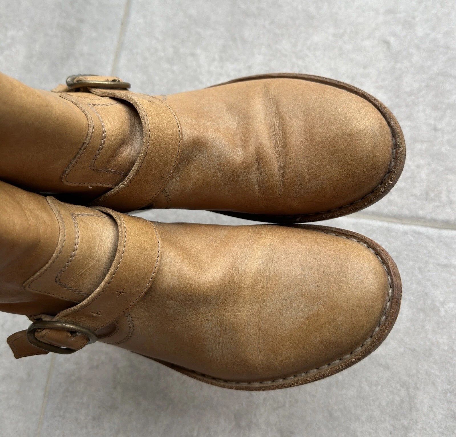 Fiorentini + Baker Fiorentini + Baker Eli Biker Moto Ankle Boots Leather 36 Size US 6 / IT 36 - 9 Thumbnail