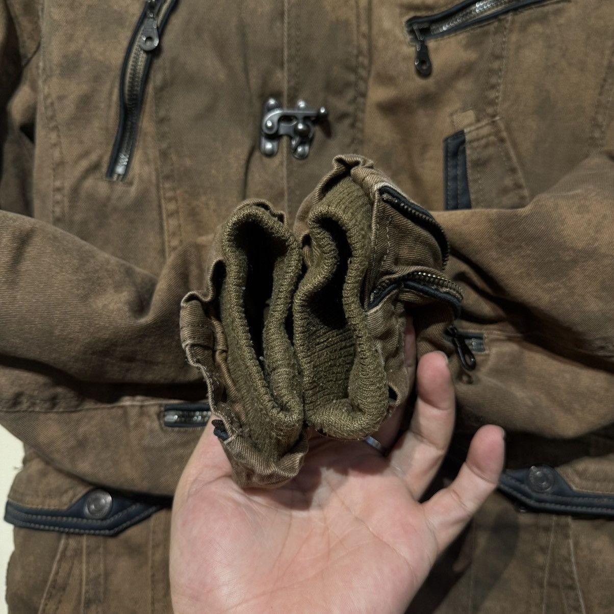 In The Attic In The Attic Japanese Steampunk Fur Hooded Utility Parka Size US M / EU 48-50 / 2 - 5 Thumbnail