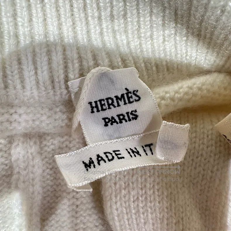 Hermes Hermes Solid color cashmere casual trousers Size 24" / US 00 / IT 34 - 3 Thumbnail