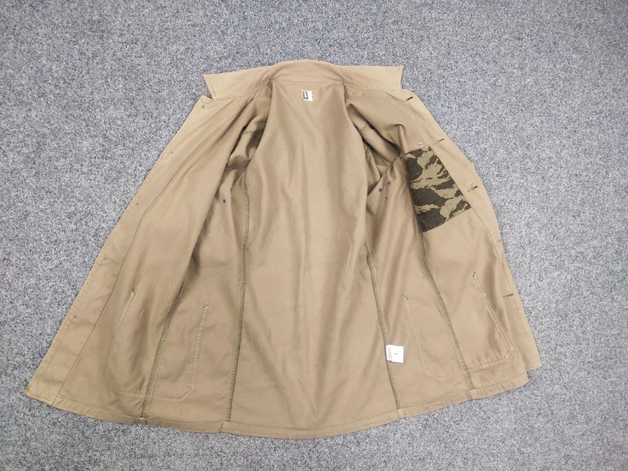 Japanese Brand Vintage Boston Nine Japan Canvas Tactical Work beige Jacket Size US L / EU 52-54 / 3 - 18 Thumbnail