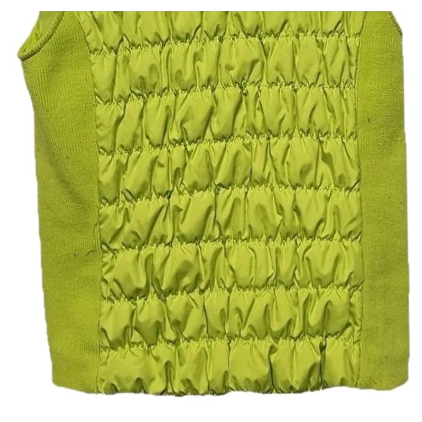 Vintage VINTAGE Y2K Marc New York Andrew Marc Quilted Vest Women’s M Green Zip Front Slim—Womens, Vest, Green, Quilted, Lightweight, Pockets Size M / US 6-8 / IT 42-44 - 7 Thumbnail