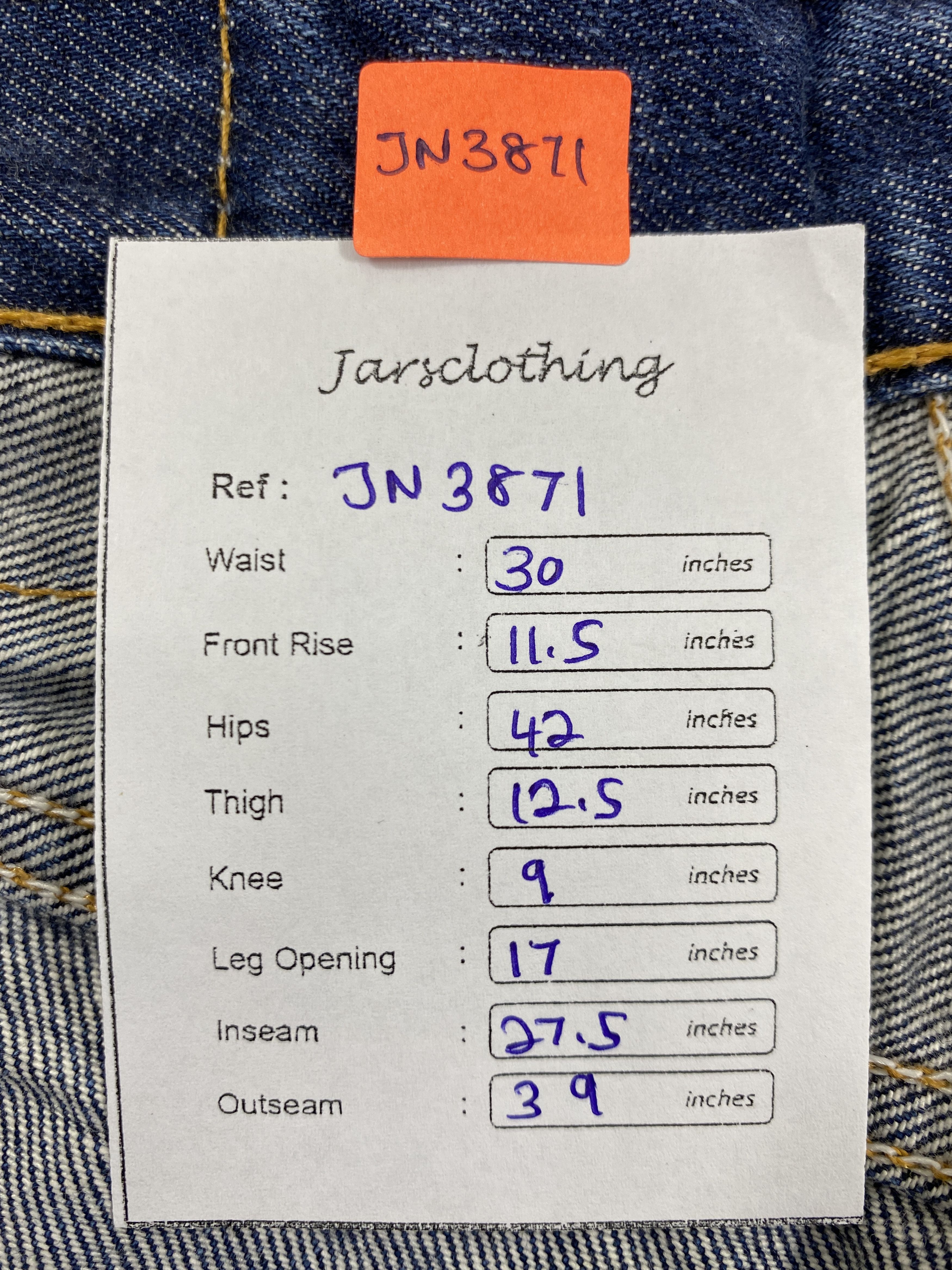 Levi's Vintage Levi's 512 Faded Blue Jeans 30x27.5 Denim-JN3871 Size US 30 / EU 46 - 8 Thumbnail
