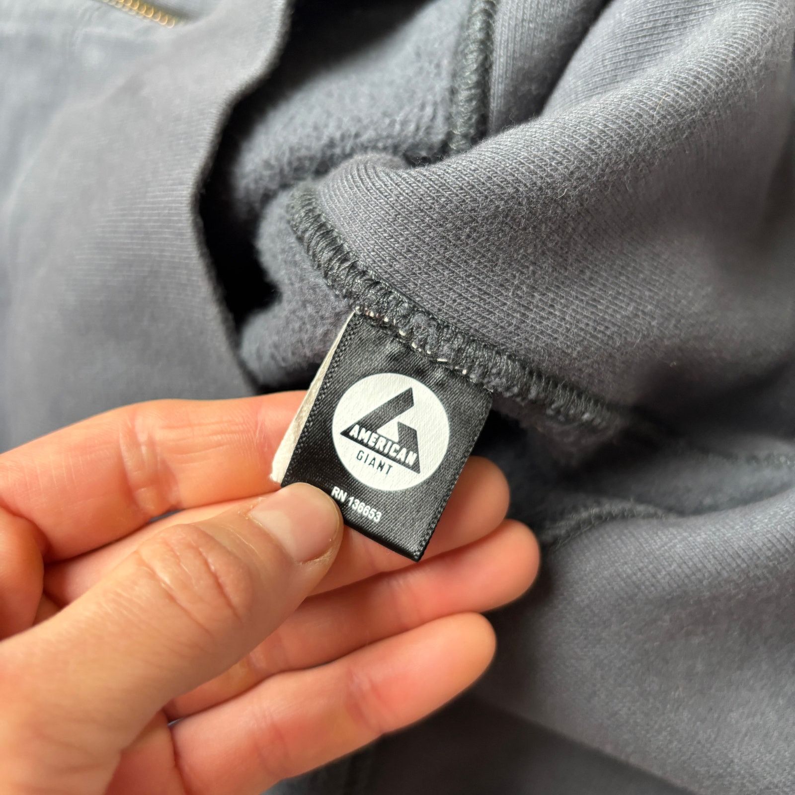 American Giant American Giant Full Zip Hoodie Made in USA XL Loungewear Size US XL / EU 56 / 4 - 7 Thumbnail