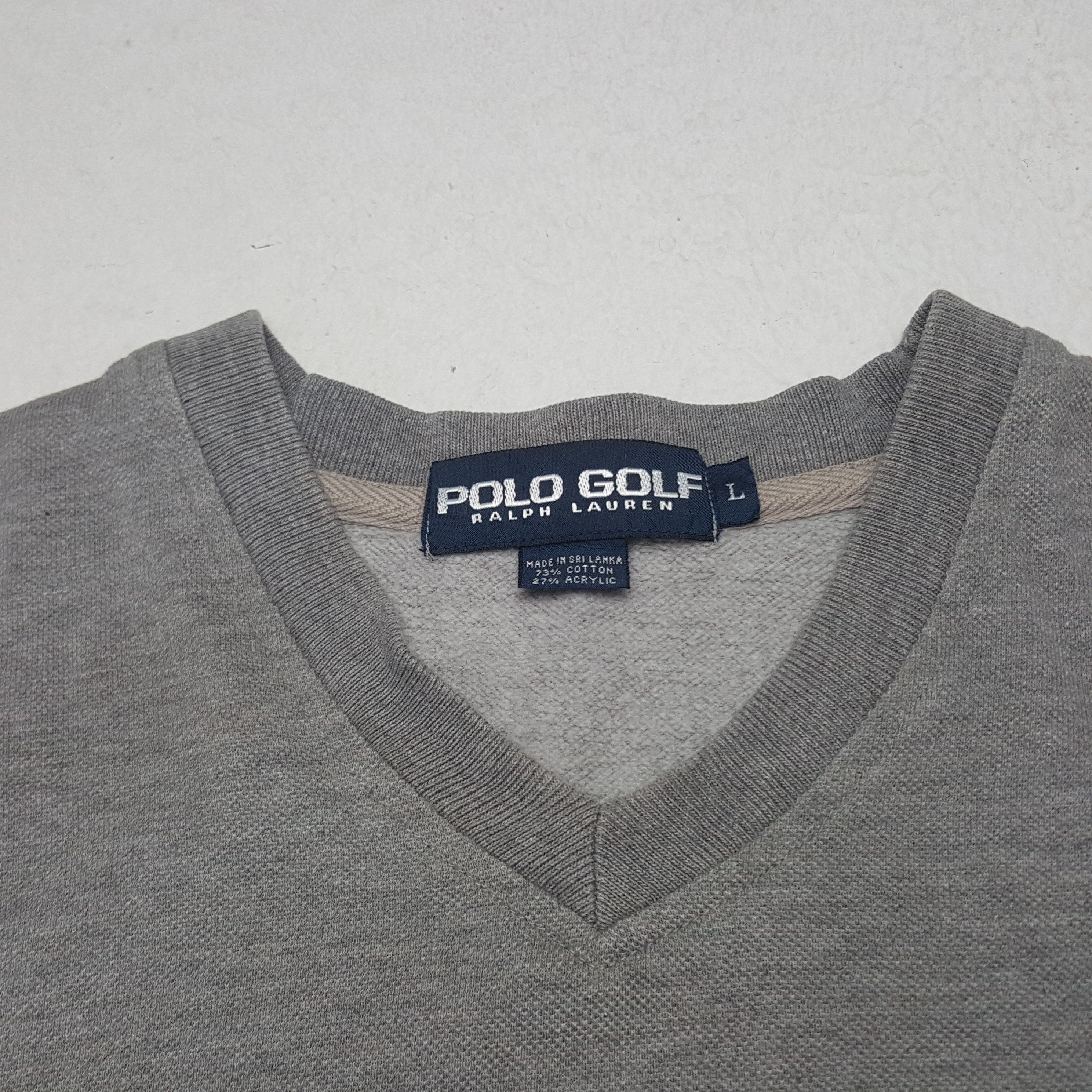 Polo Ralph Lauren × Vintage Vintage Polo Golf By Ralph Lauren Sweatshirt Size US L / EU 52-54 / 3 - 4 Thumbnail