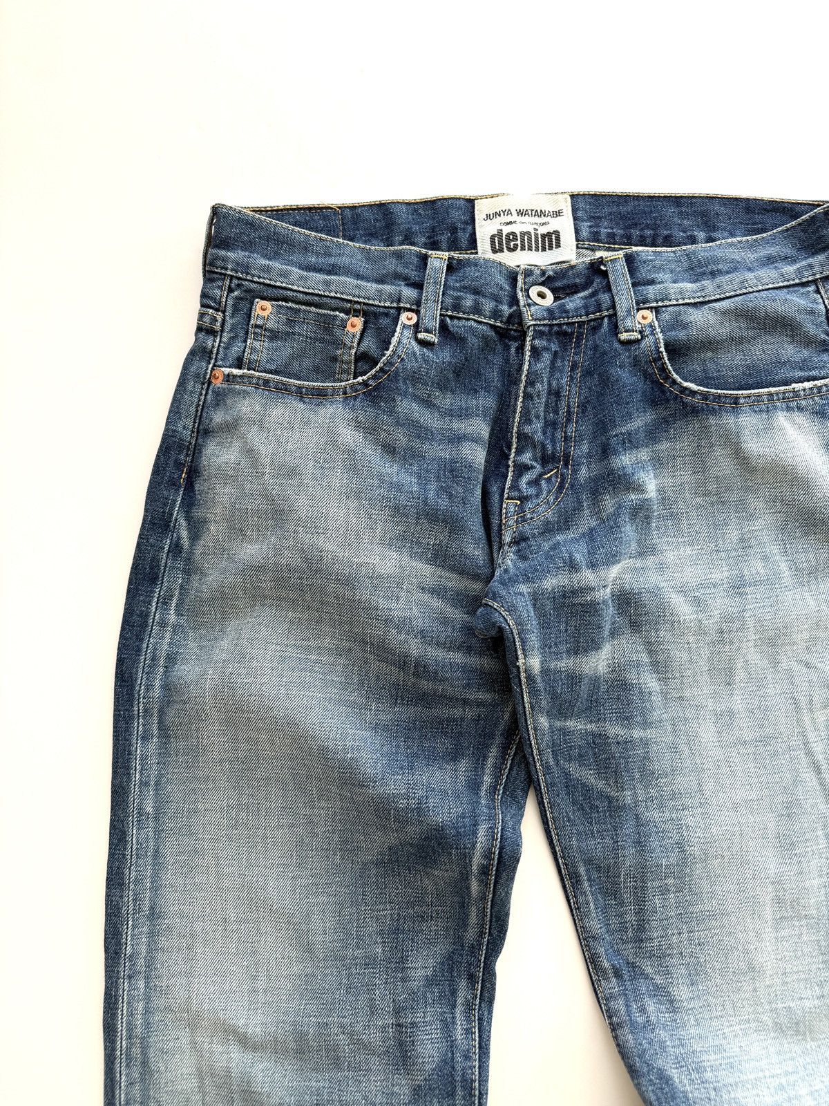 Junya Watanabe Junya watanabe 2015’ washed denim Size US 32 / EU 48 - 2 Thumbnail