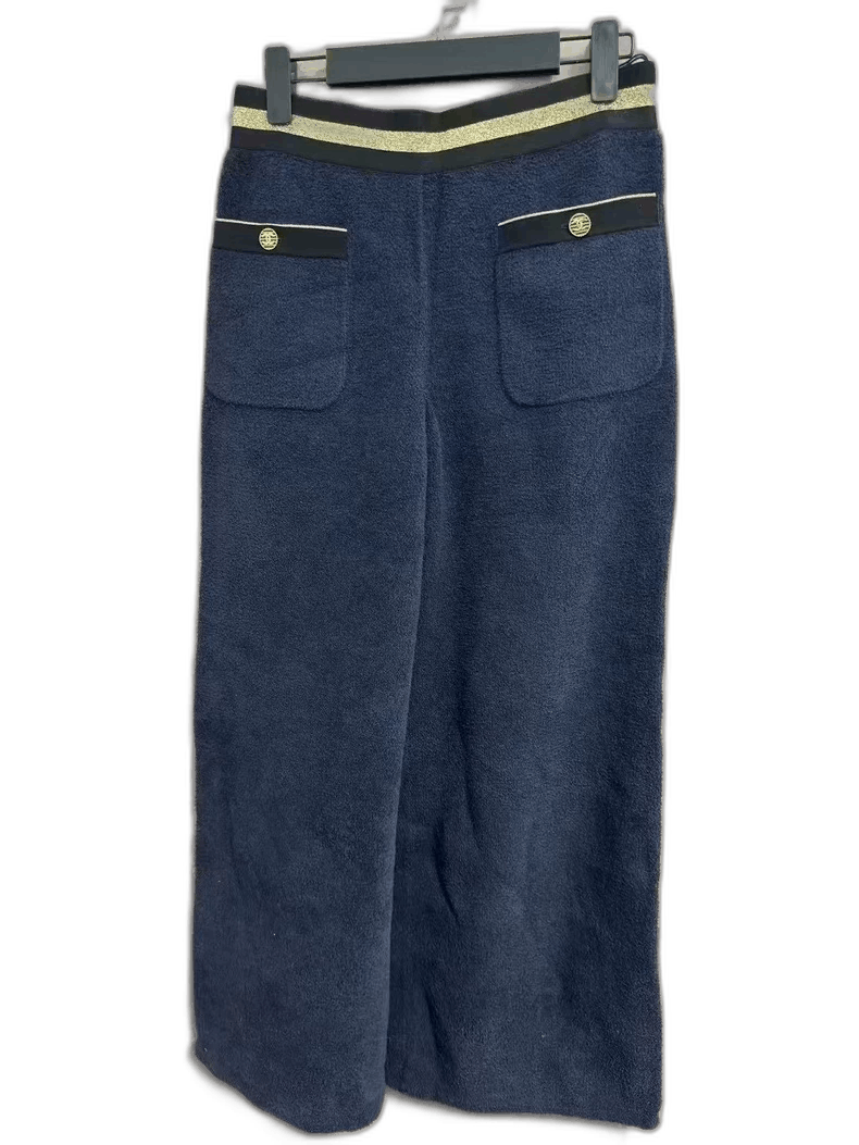 Chanel Chanel Deep Blue Towel Long Pants Size 38" / US 16 / IT 52 - 1 Thumbnail