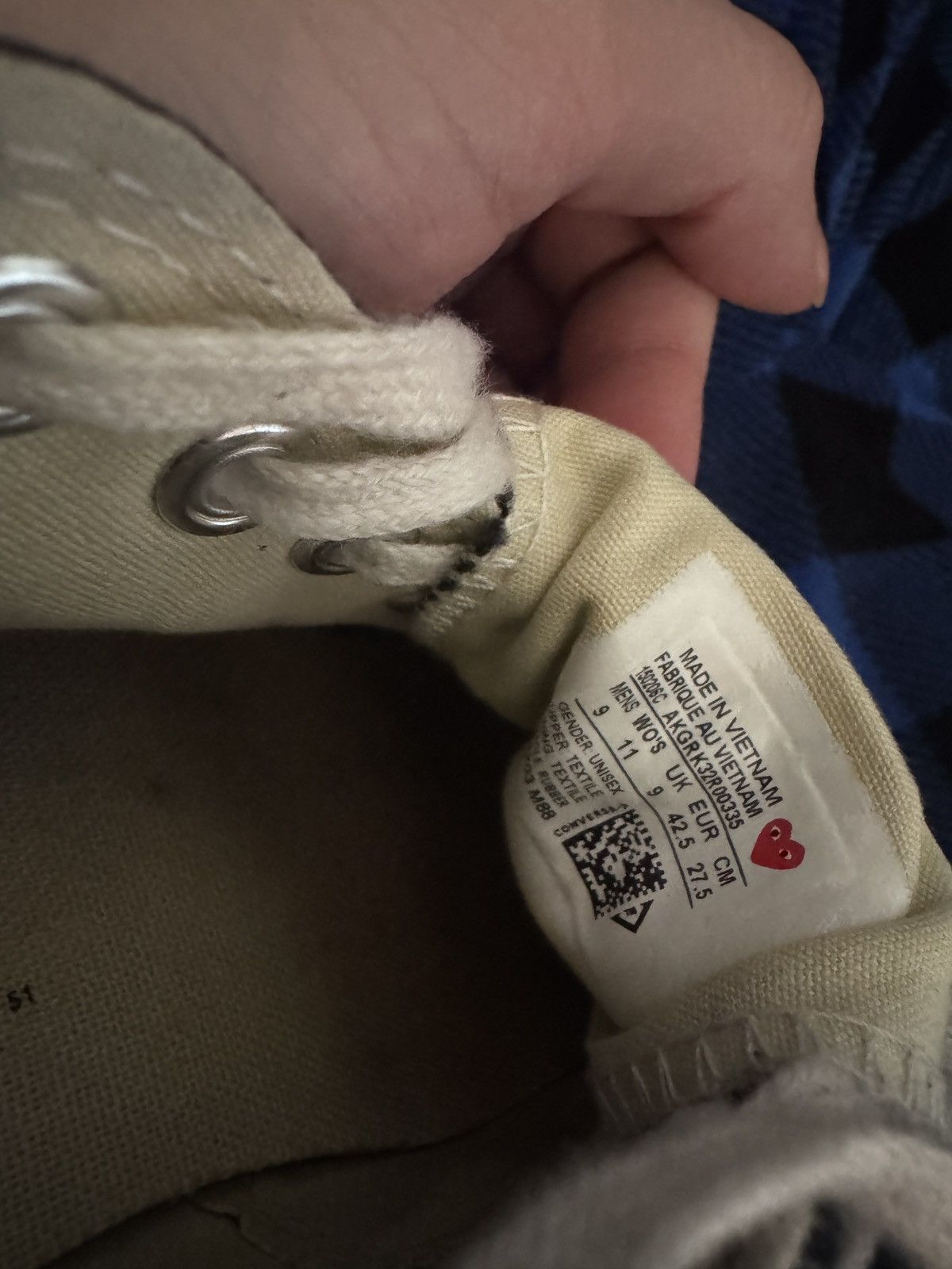 Comme des Garcons × Converse Converse Play Size US 10 / EU 43 - 6 Thumbnail
