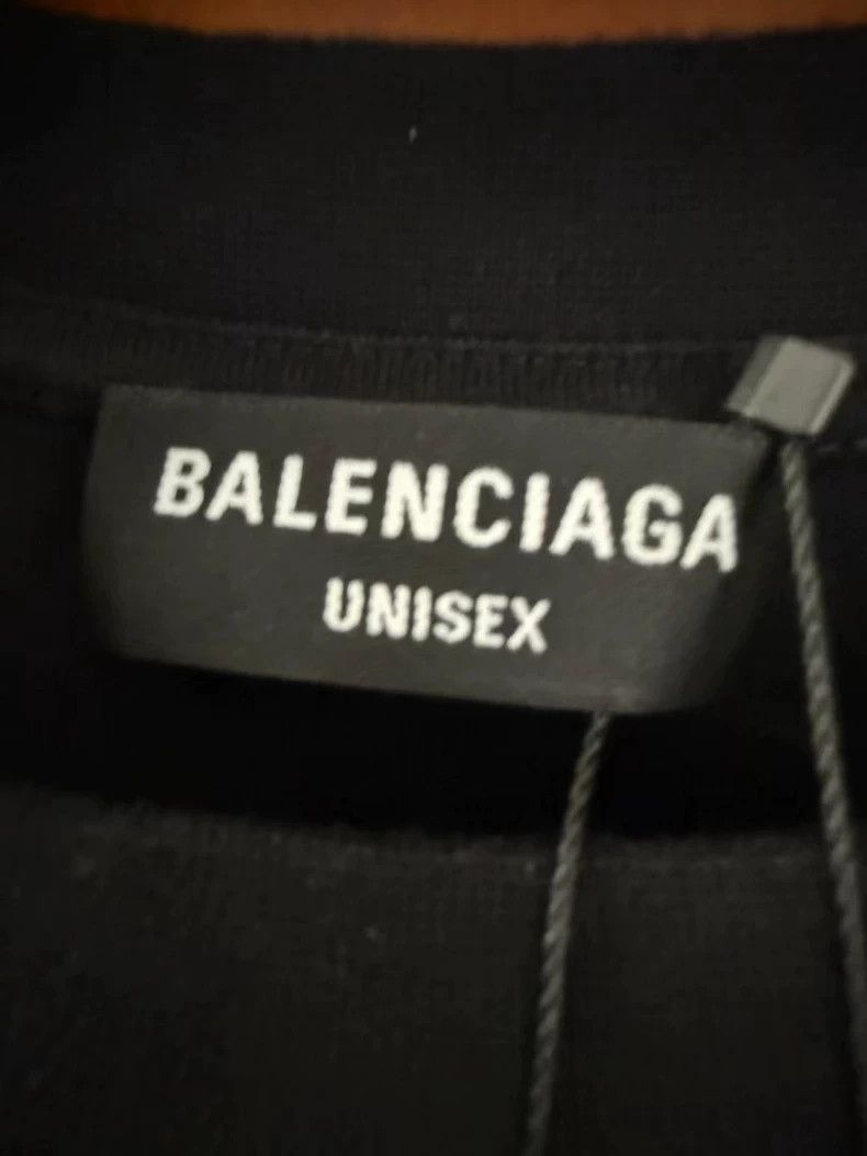 Balenciaga Balenciaga Jelly logo short sleeve black Size US XS / EU 42 / 0 - 3 Thumbnail