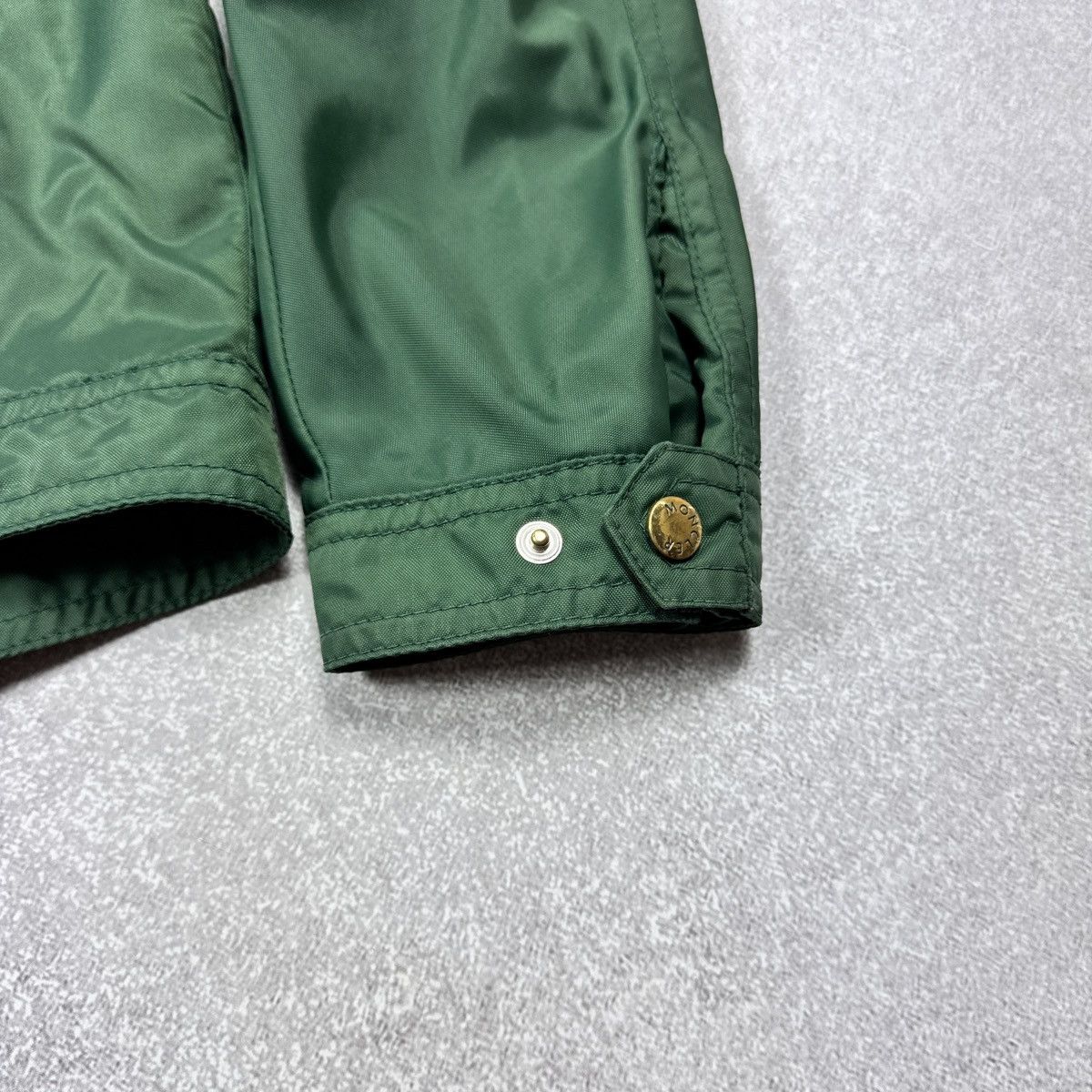 Moncler Men`s Moncler Emile Green Nylon Bomber Jacket Size 2 / M Size US M / EU 48-50 / 2 - 24 Thumbnail