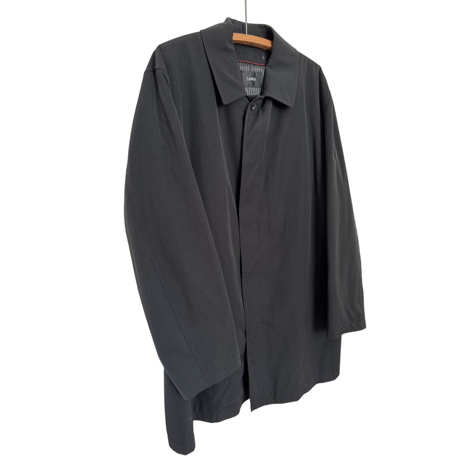Sanyo Sanyo New York preppy black coat removble wool liner 46 R Size US XL / EU 56 / 4 - 4 Thumbnail