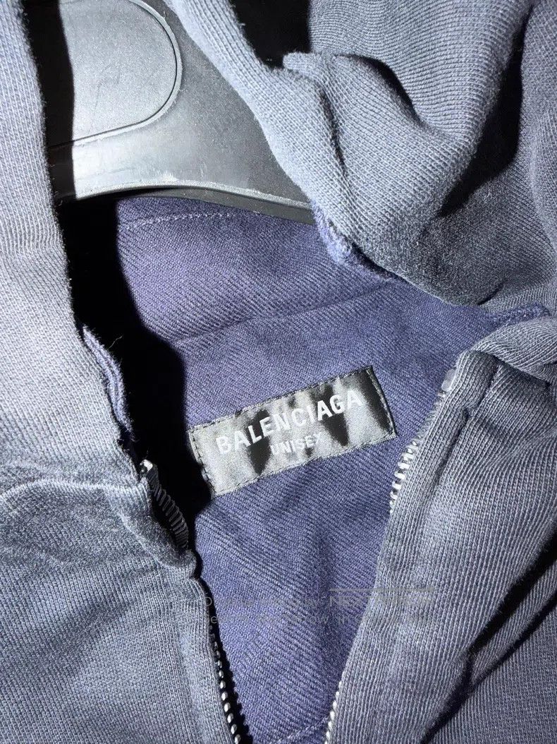 Balenciaga Balenciaga Multi-layer Denim Jacket Size US XL / EU 56 / 4 - 7 Thumbnail